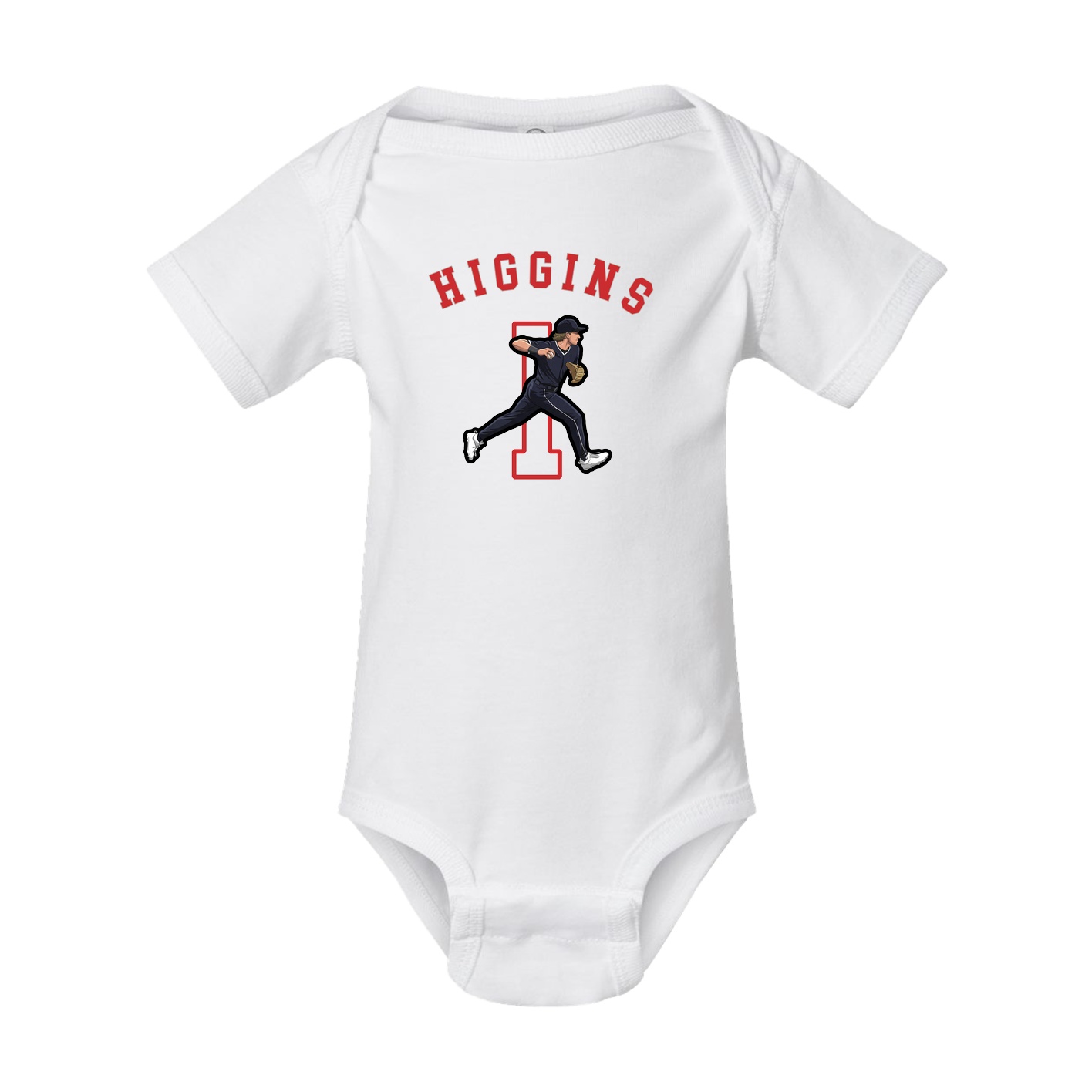 Baby Onesie — Shirsey Arch in White