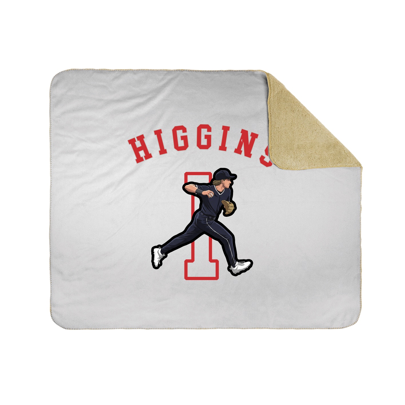 Throw Blanket — Shirsey Arch in White