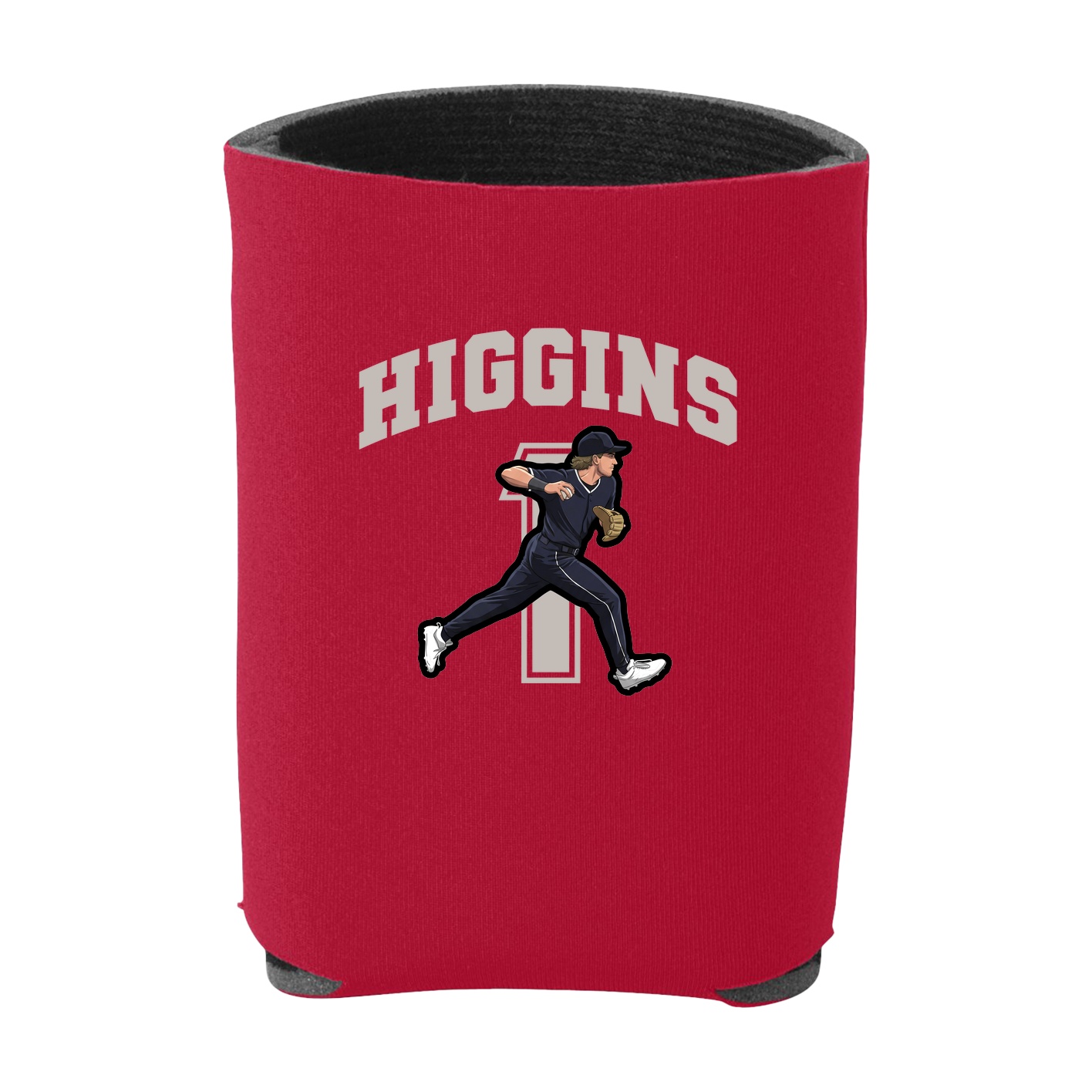 Can Holder — Number in Red