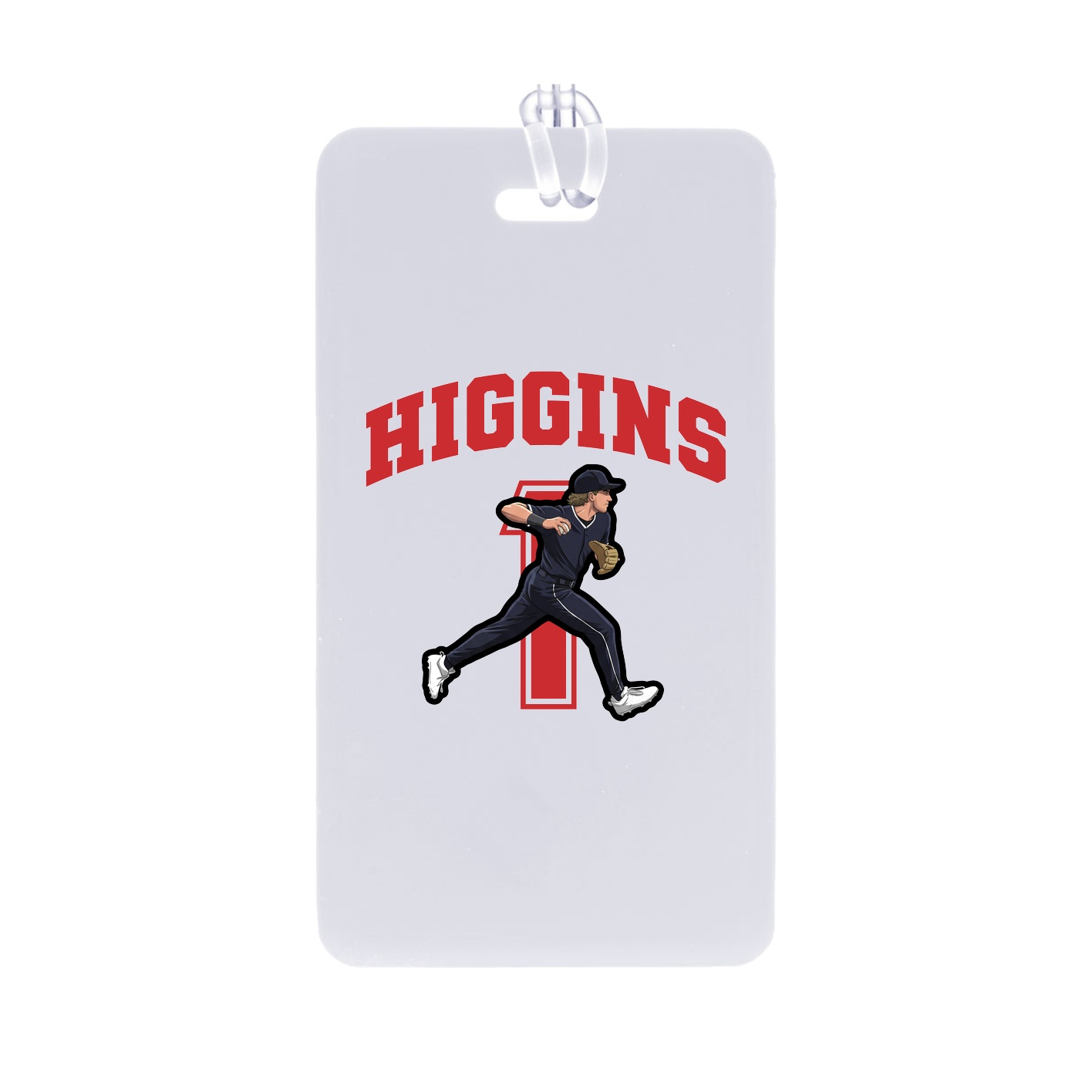 Bag Tag — Number in Classic