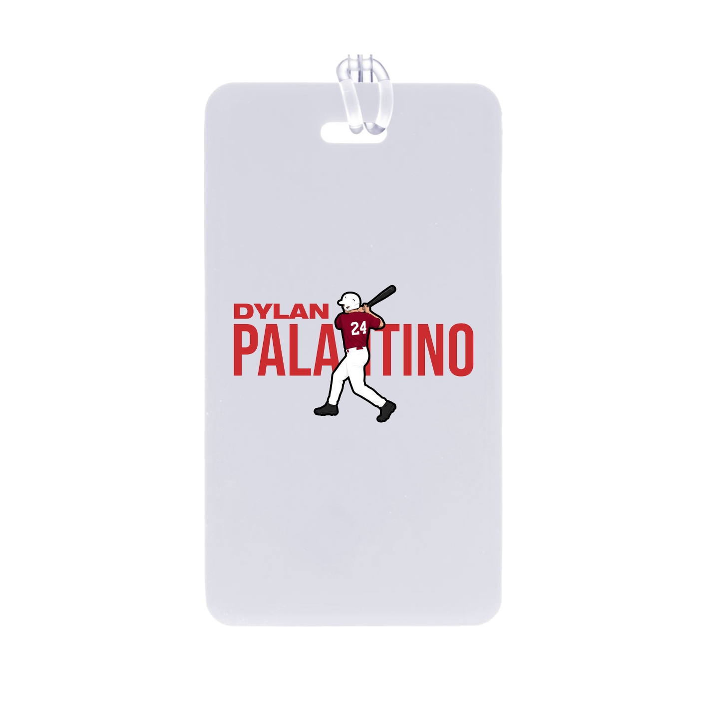 Bag Tag — Player Name in Classic
