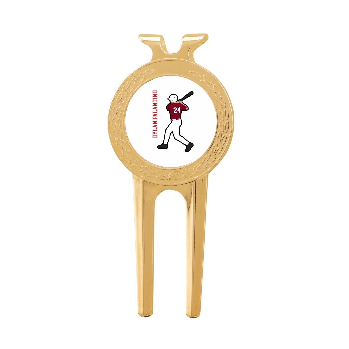 Divot Tool with Ball Marker — Name Vertical in Classic