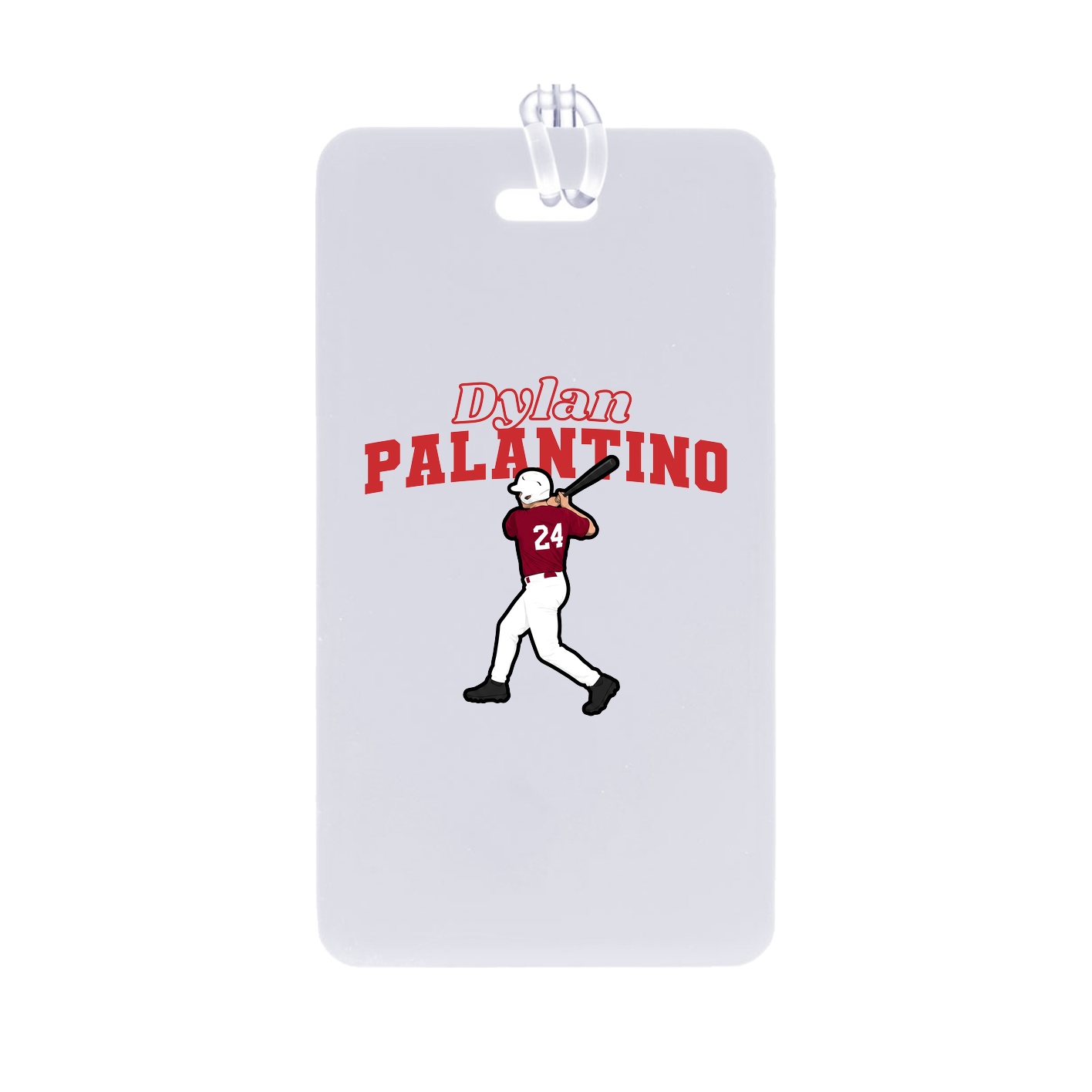 Bag Tag — Name Arch in Classic