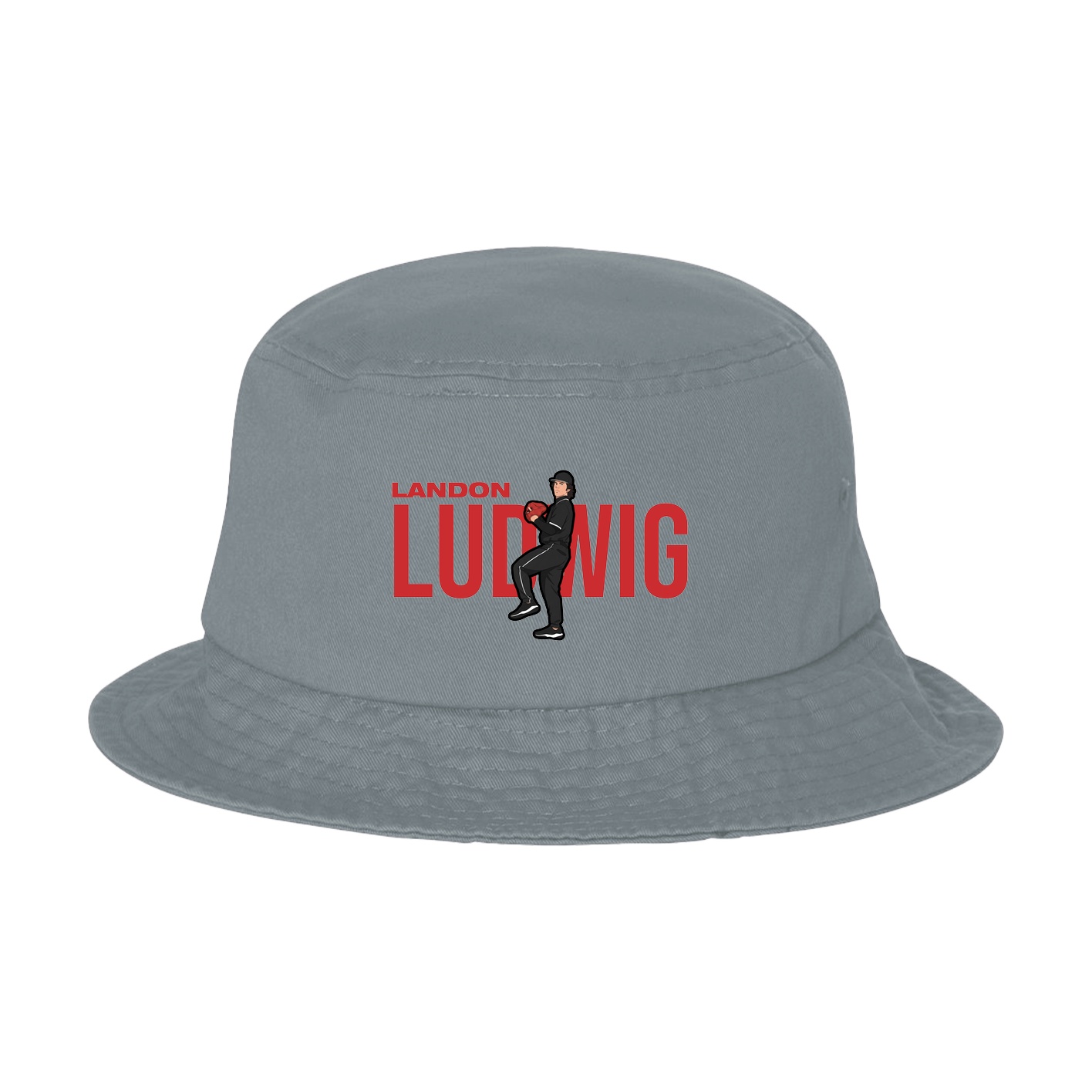 Bucket Cap — Player Name in Grey