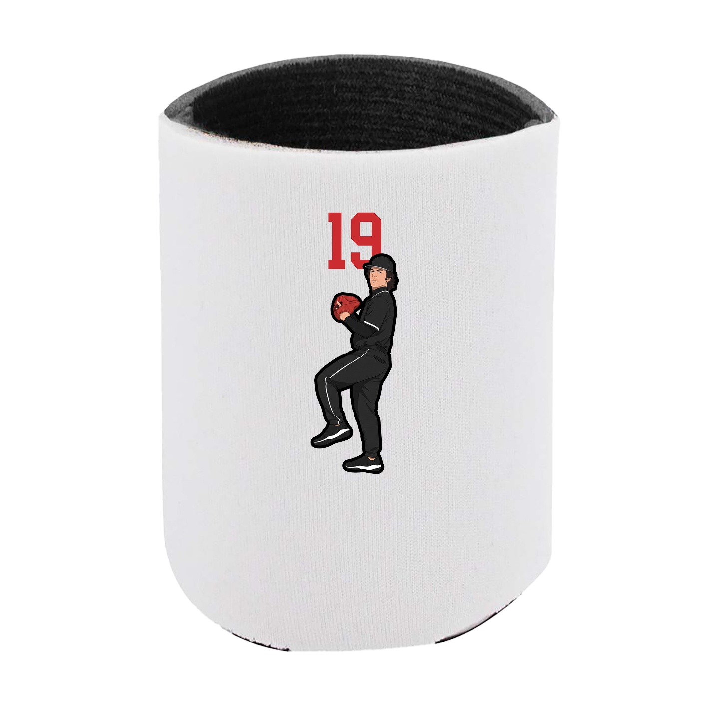 Can Holder — Number Top in White