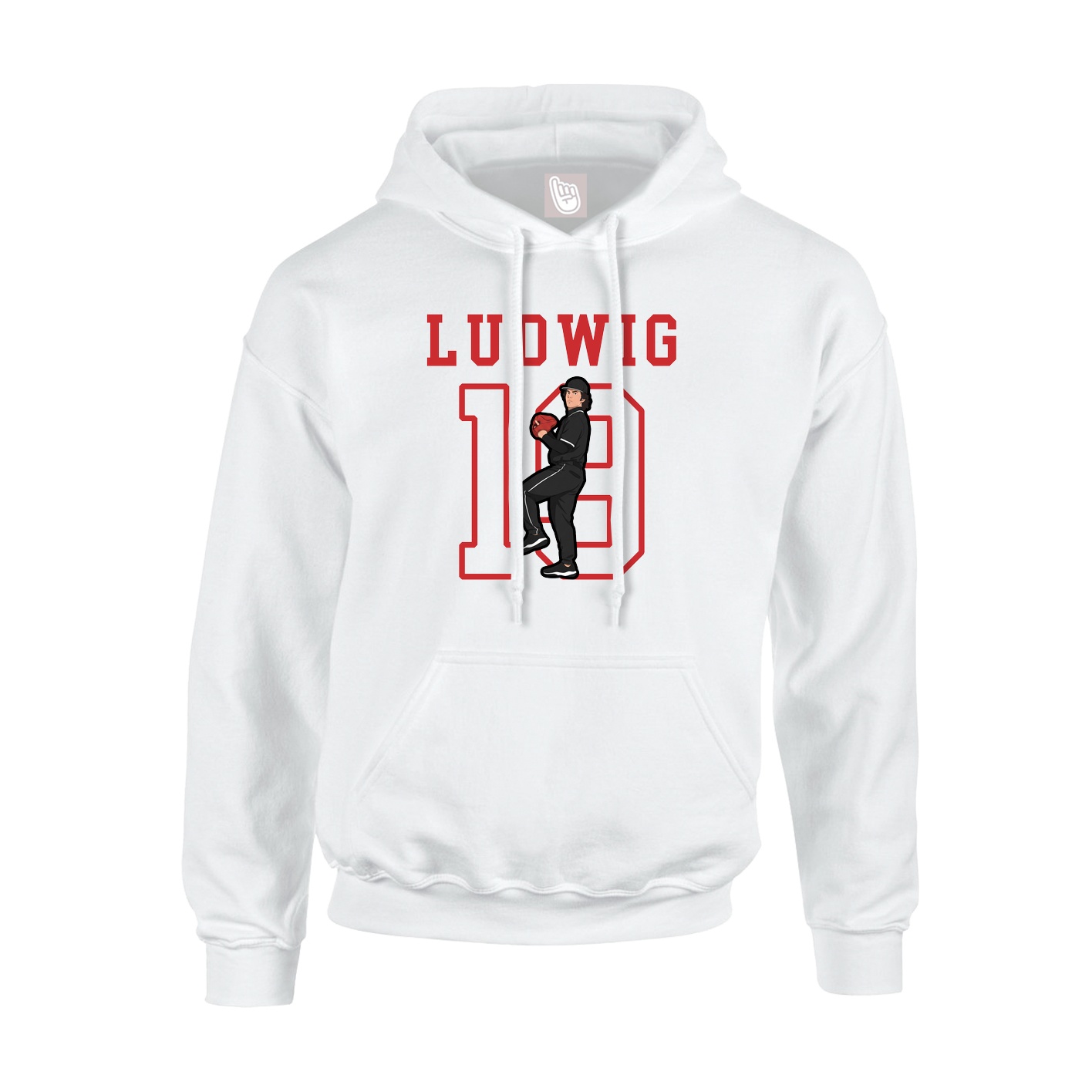 Youth Hoodie — Shirsey in White