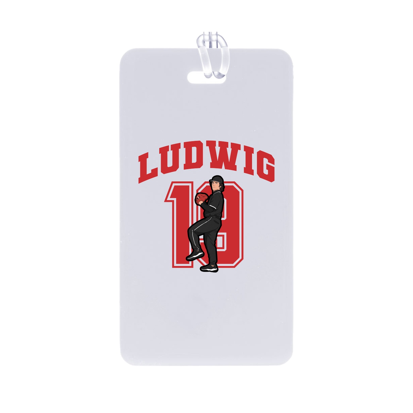 Bag Tag — Number in Classic