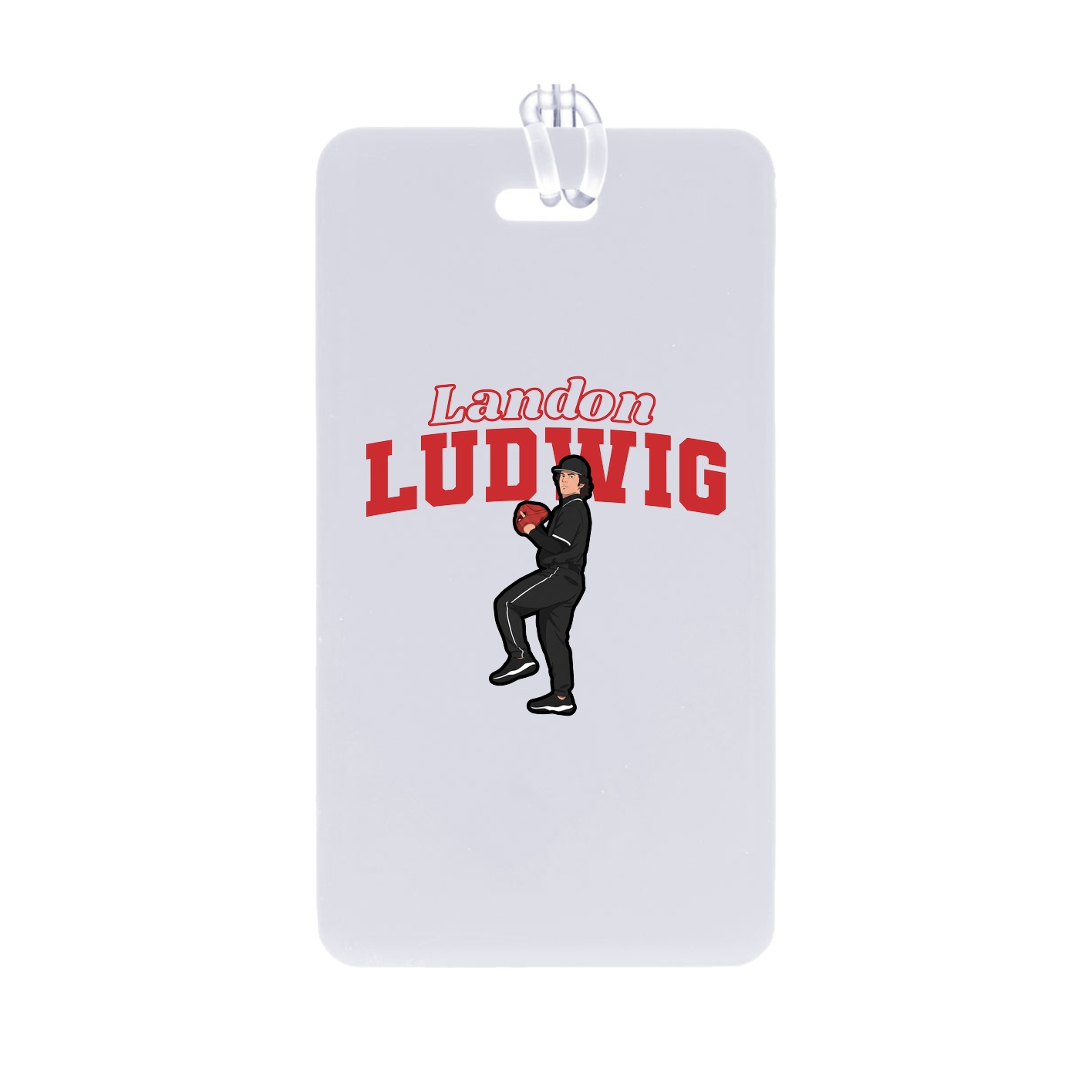 Bag Tag — Name Arch in Classic