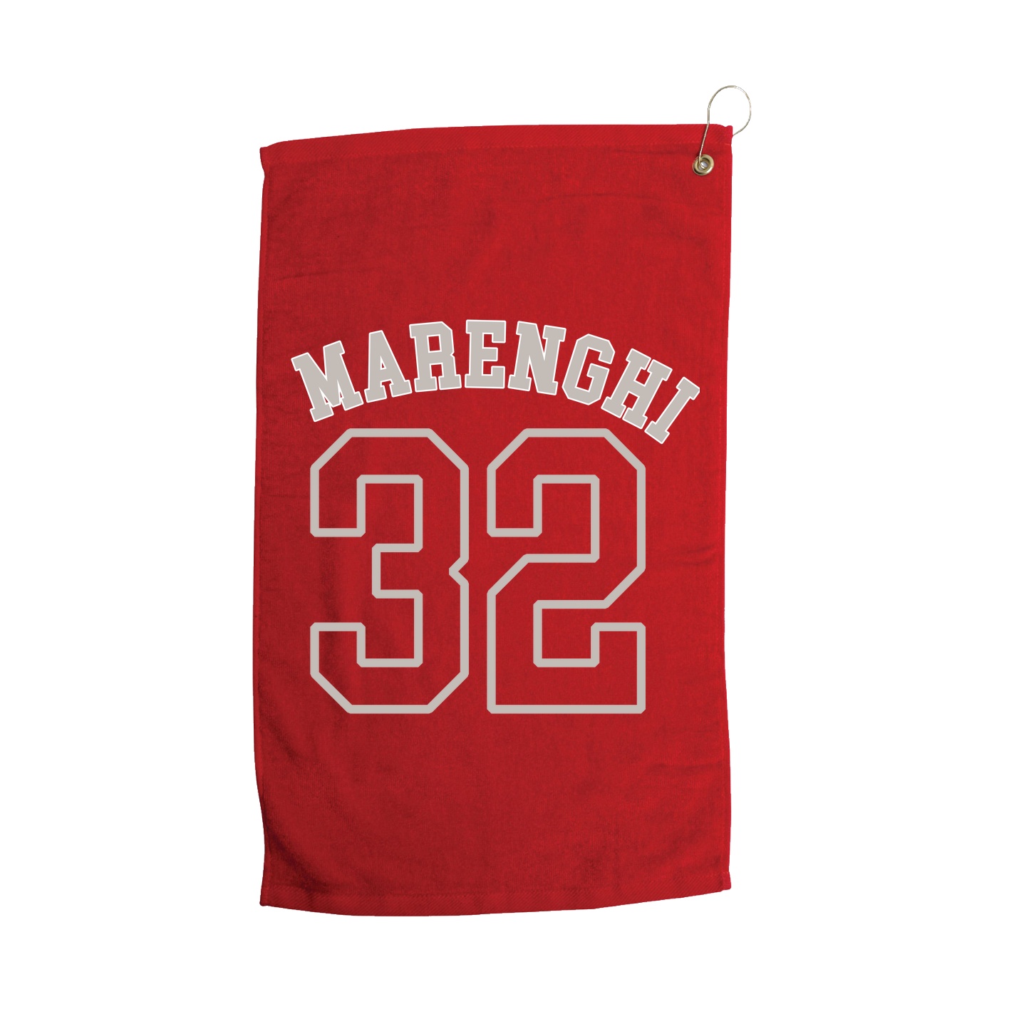 Golf Towel — Shirsey Arch in Red