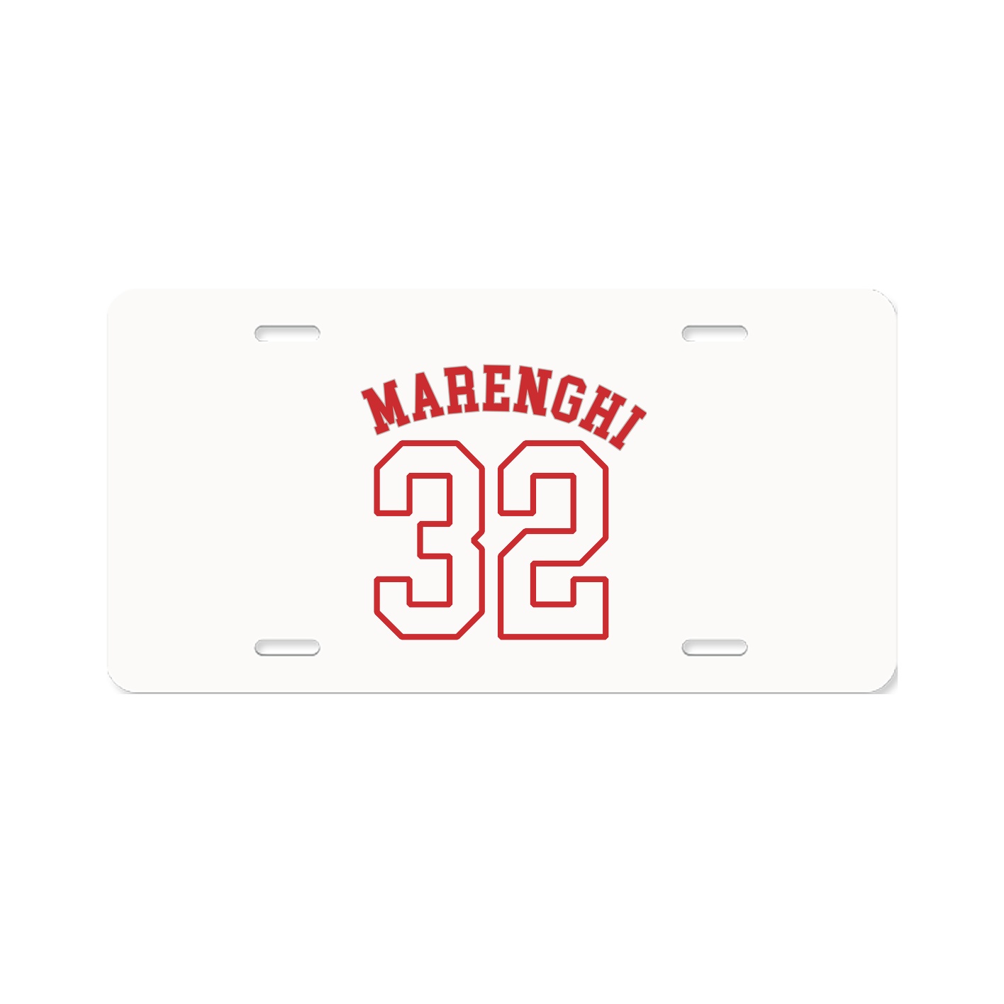 License Plate — Shirsey Arch in Classic