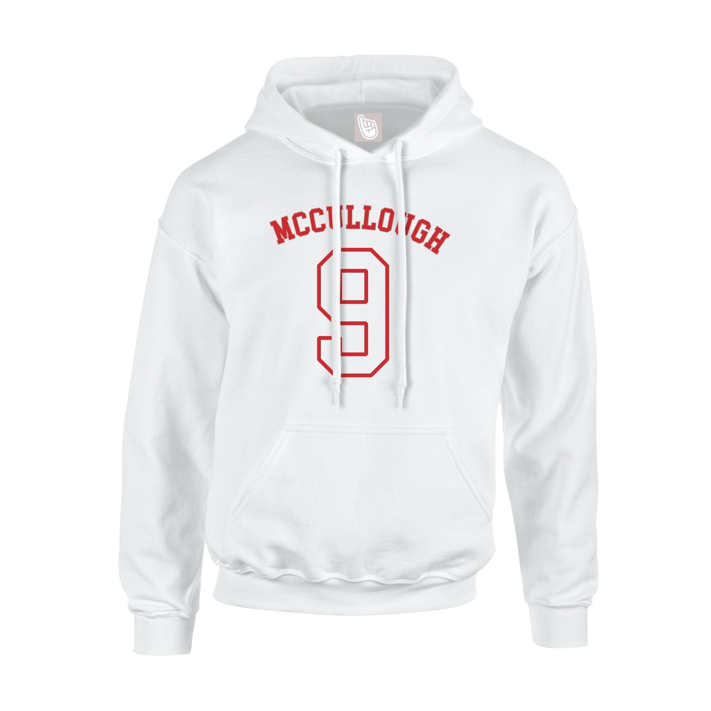 Hoodie — Shirsey Arch in White