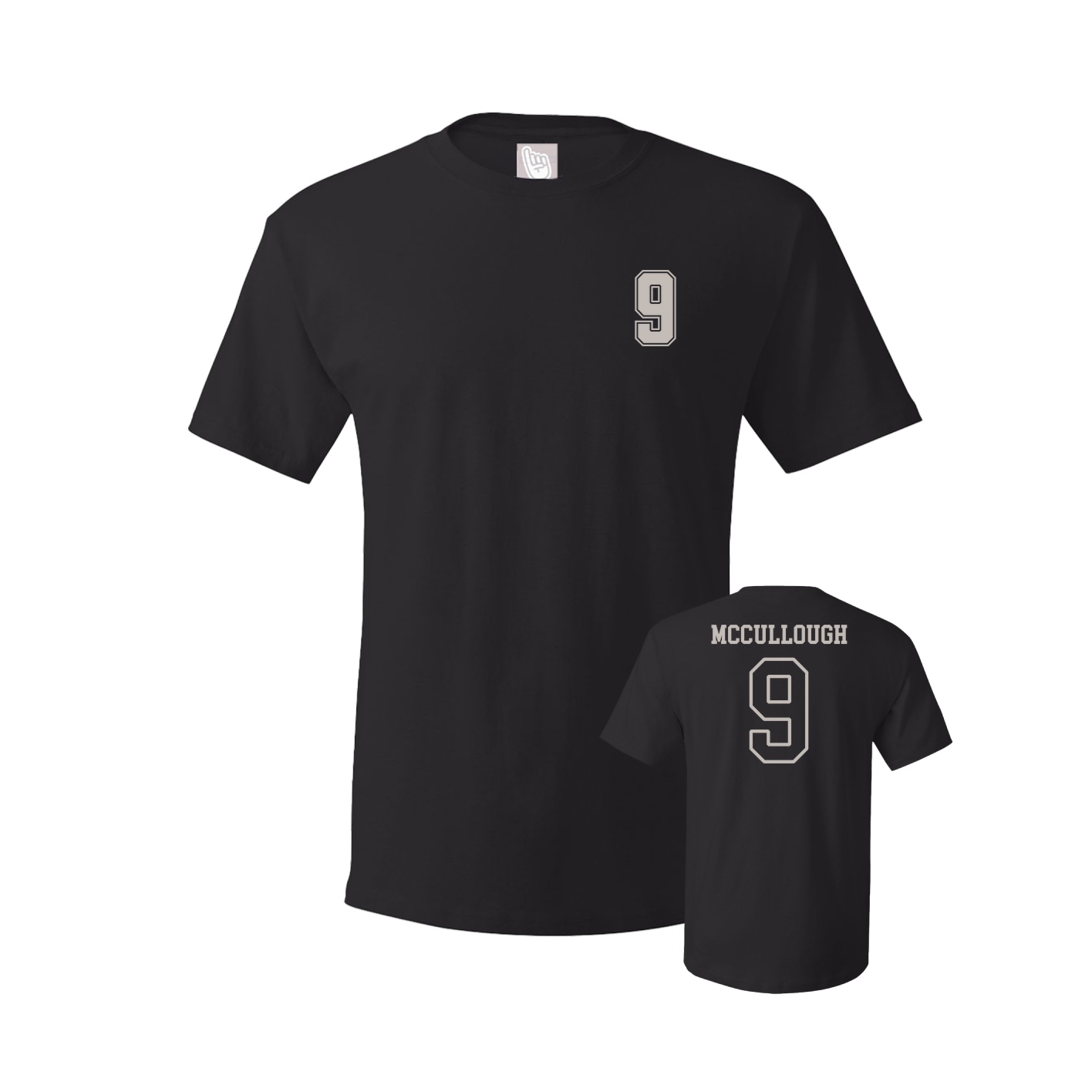 Youth Tee — Chest Back in Black
