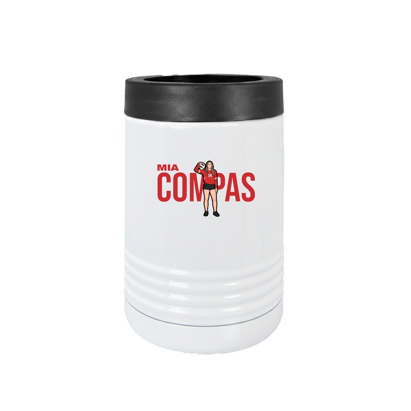 Beverage Holder — Player Name in White
