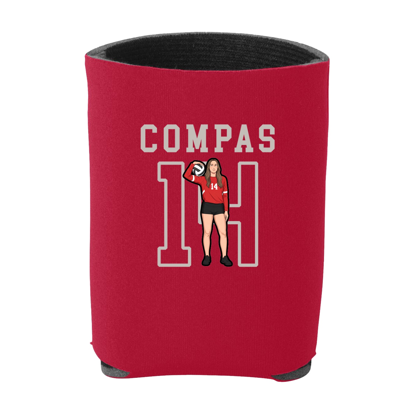 Can Holder — Shirsey in Red