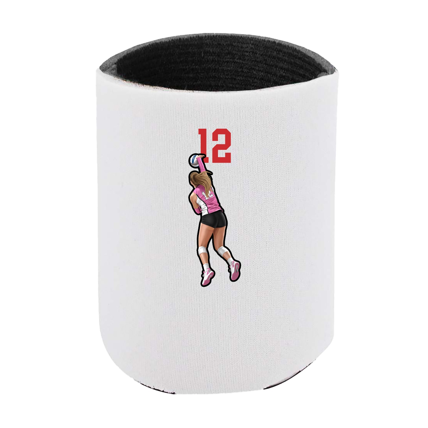 Can Holder — Number Top in White