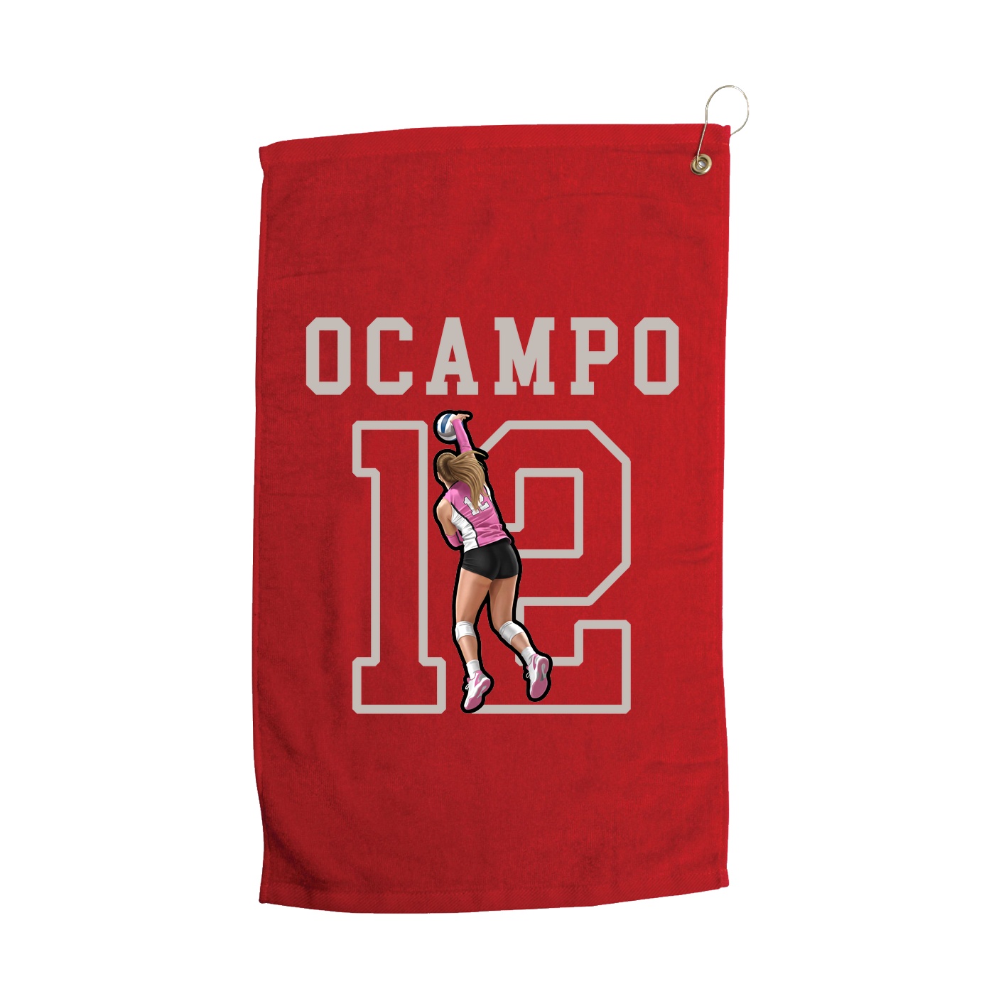 Golf Towel — Shirsey in Red