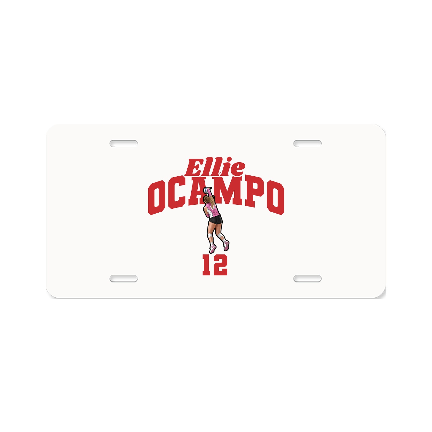 License Plate — Signature Arch in Classic