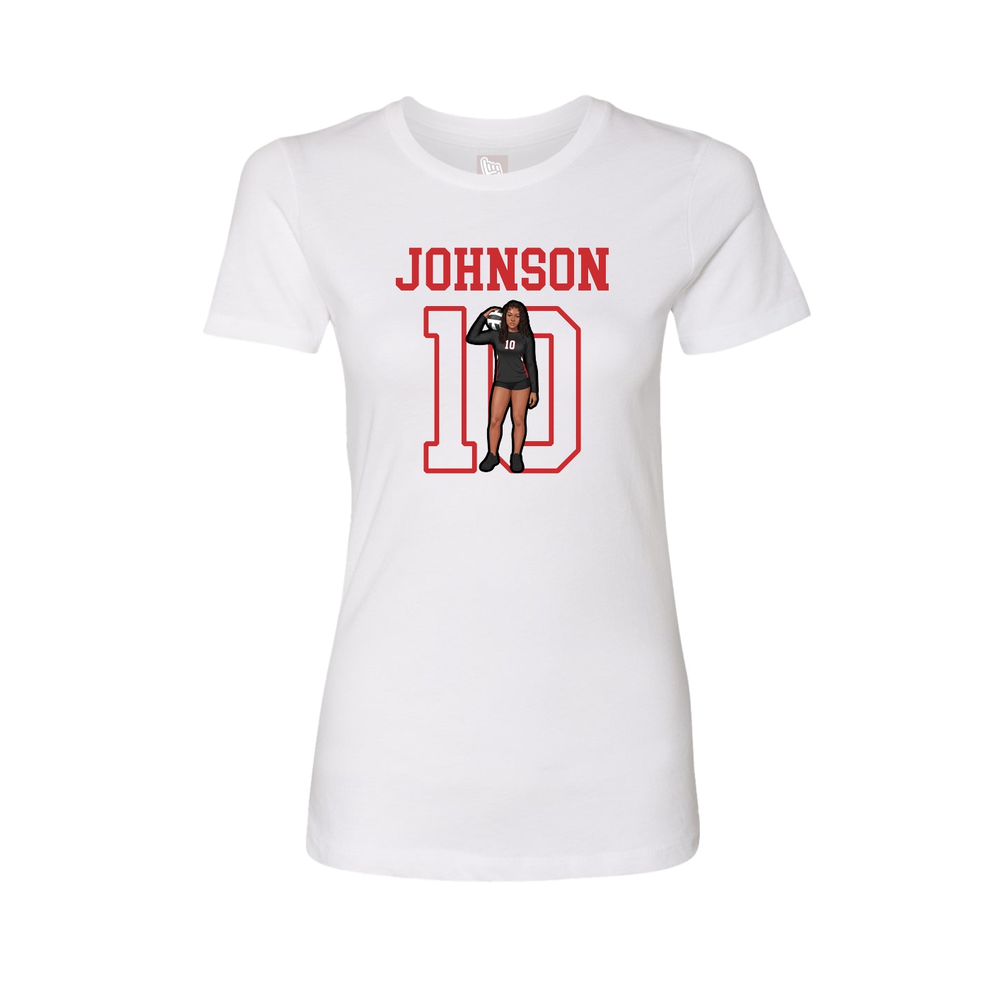 Fitted Women's Tee — Shirsey in White