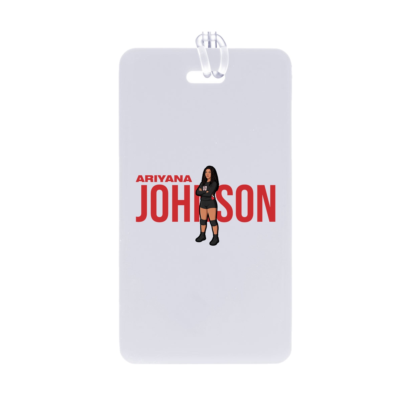 Bag Tag — Player Name in Classic