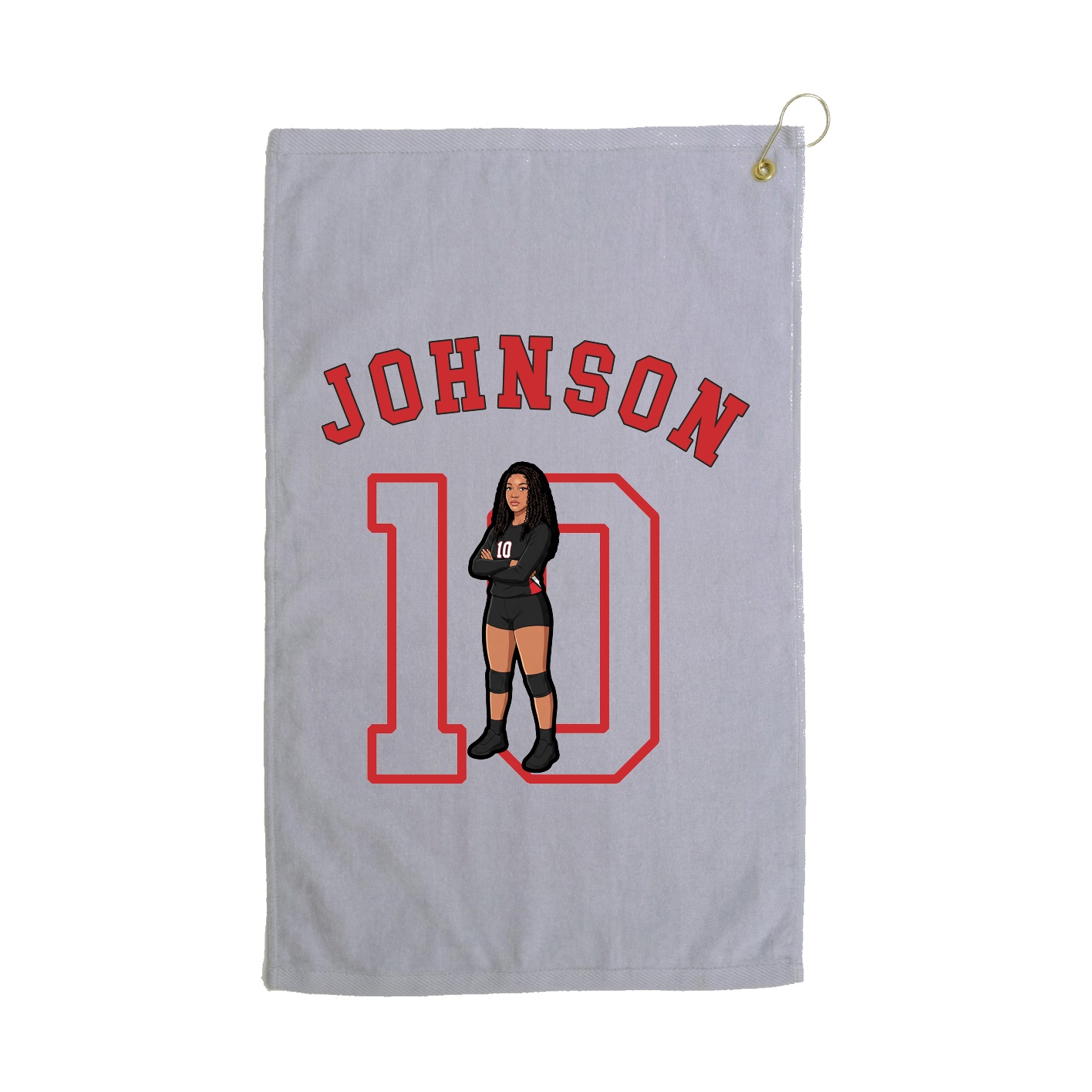 Golf Towel — Shirsey Arch in Grey