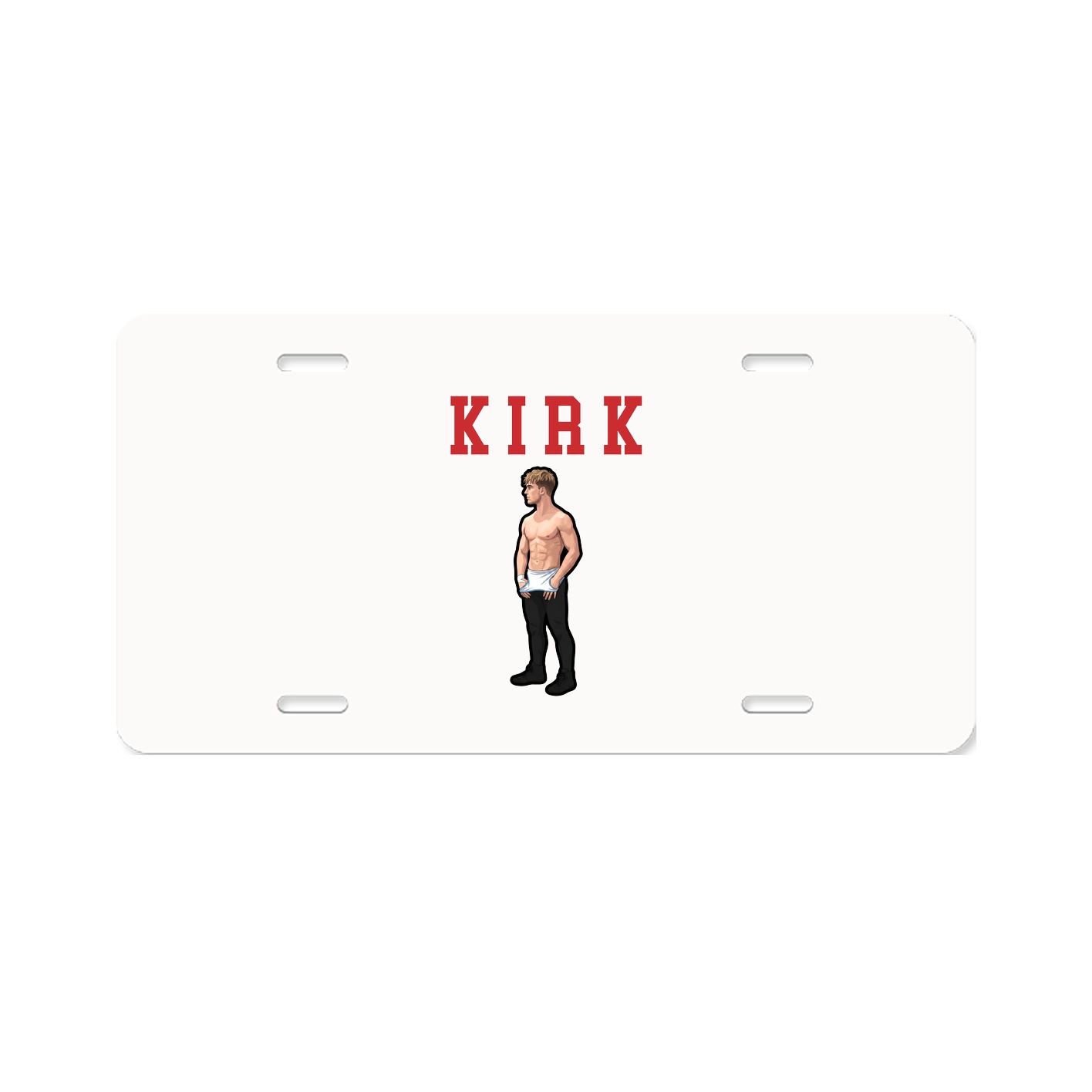 License Plate — Shirsey in Classic