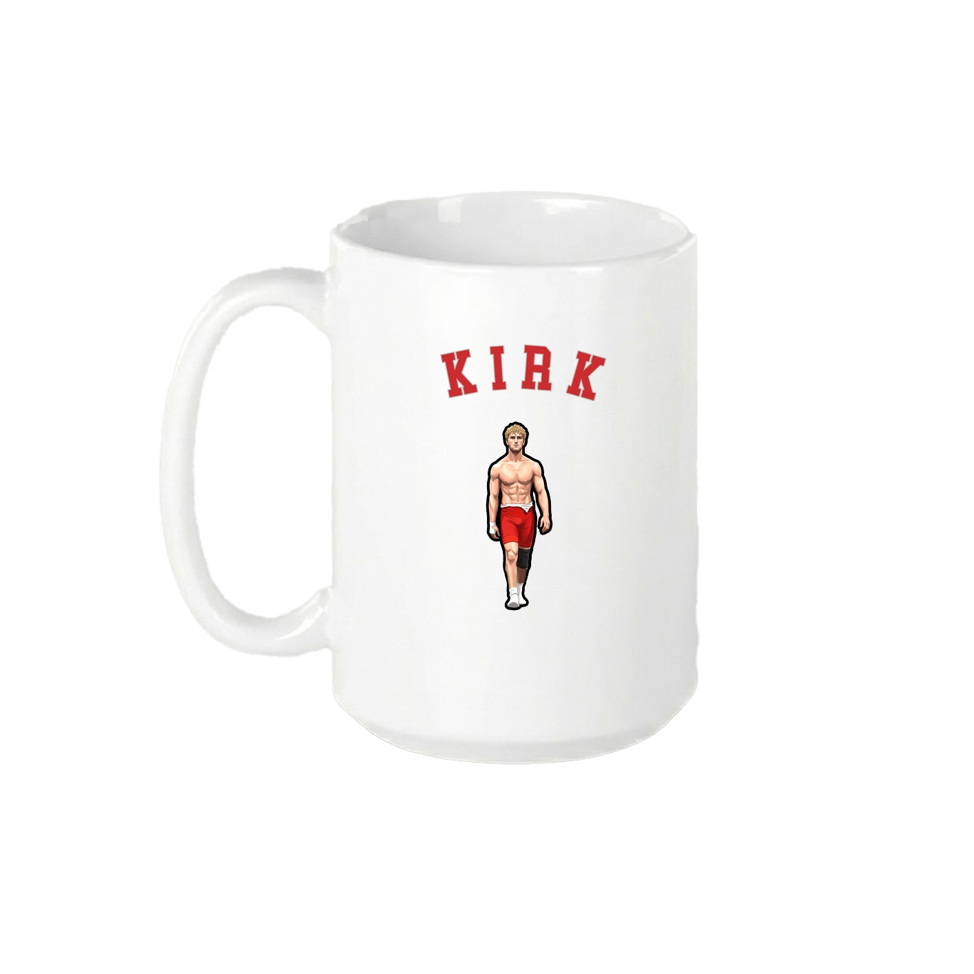 15oz Coffee Mug — Shirsey Arch in White