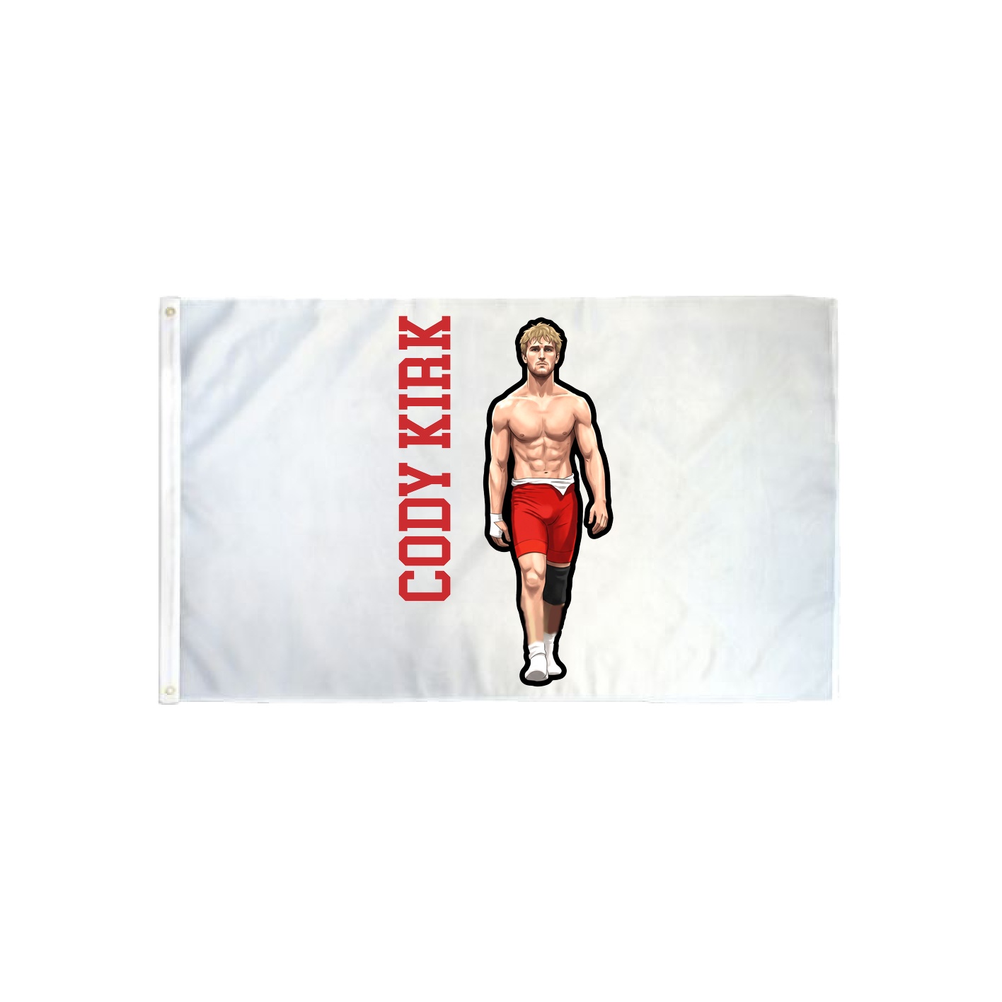3x5 Flag — Name Vertical in Classic