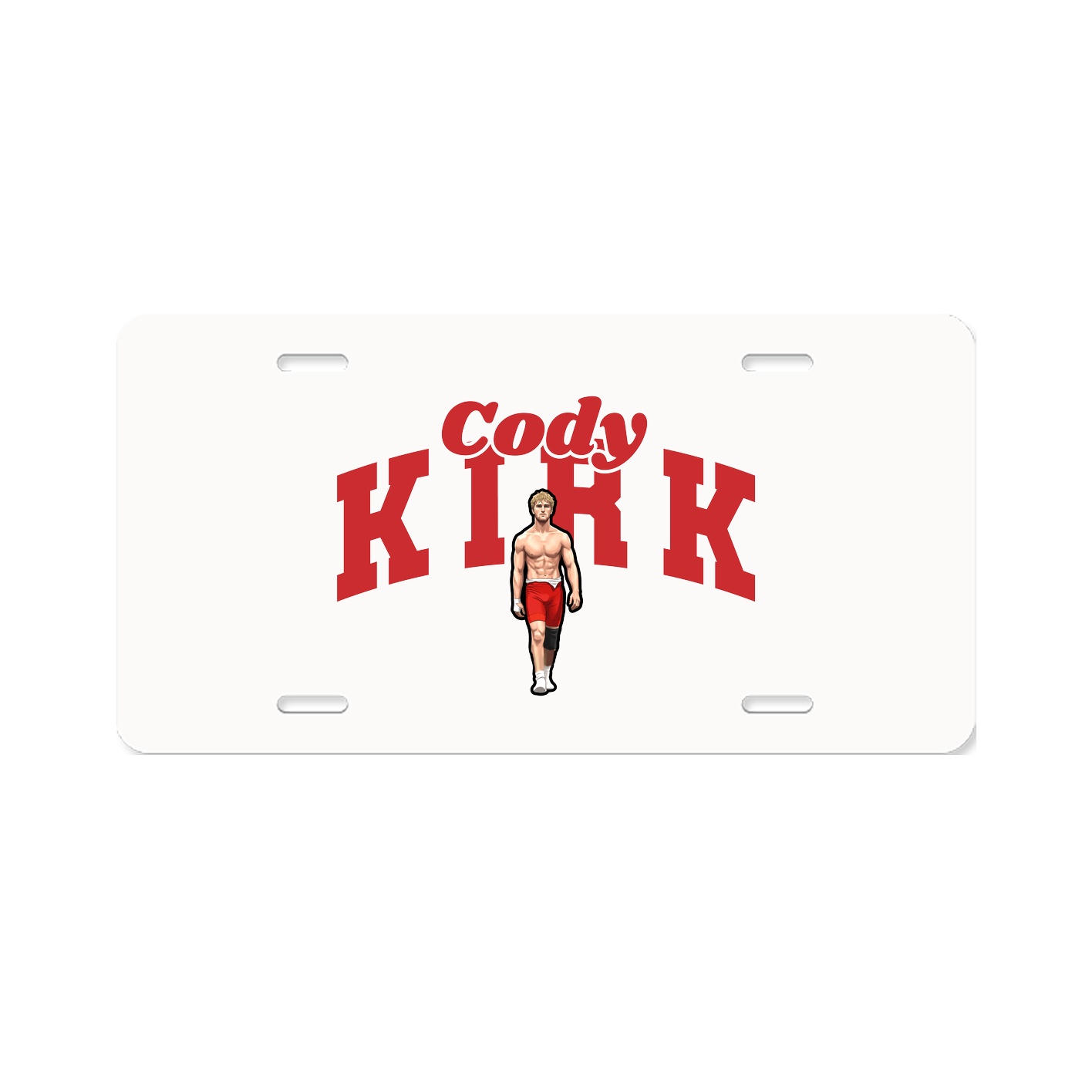 License Plate — Signature Arch in Classic