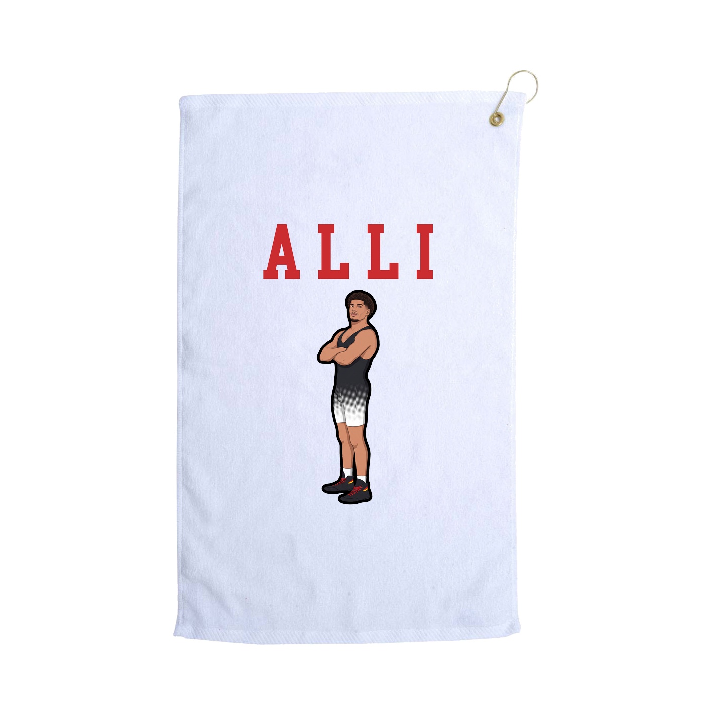 Golf Towel — Shirsey in White