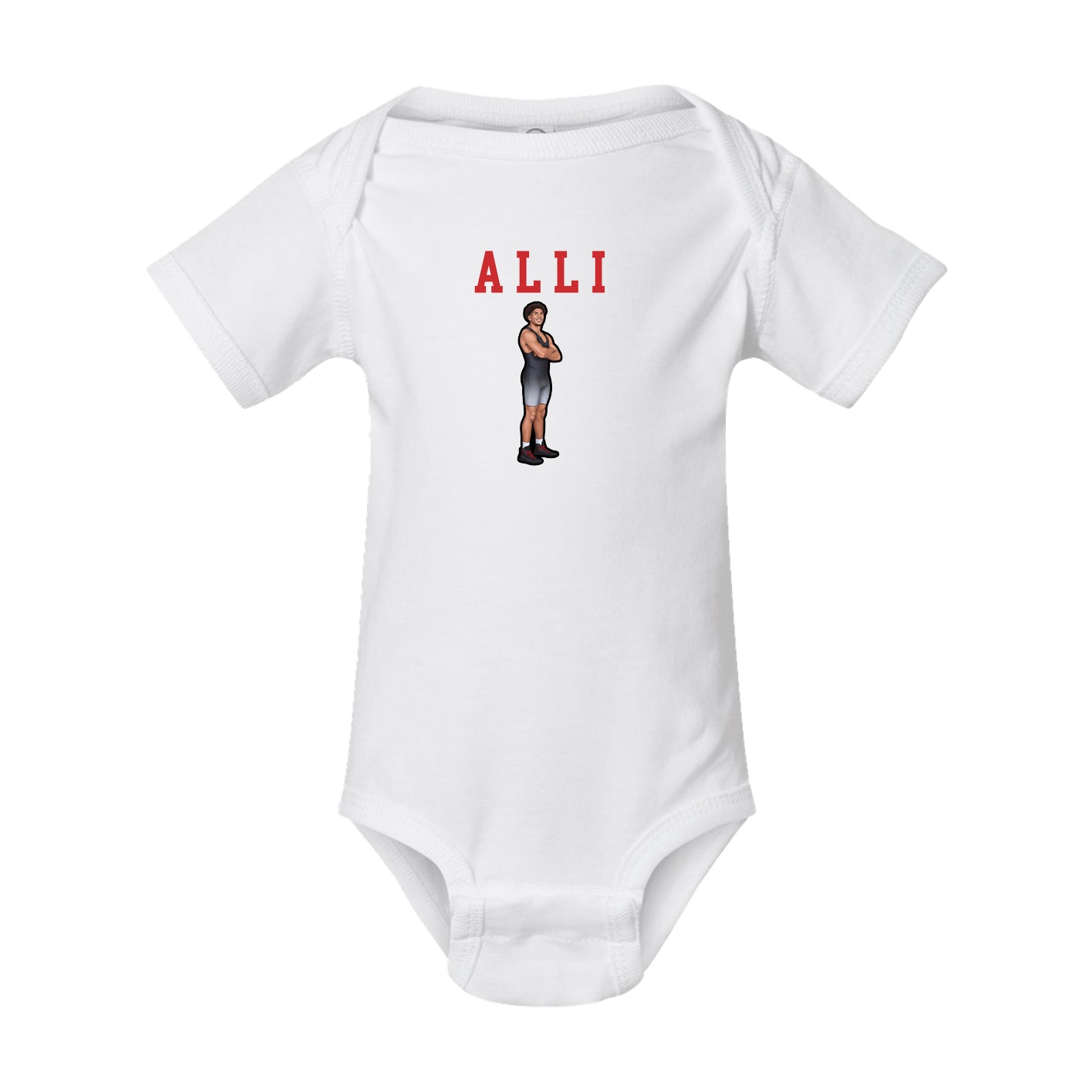 Baby Onesie — Shirsey in White