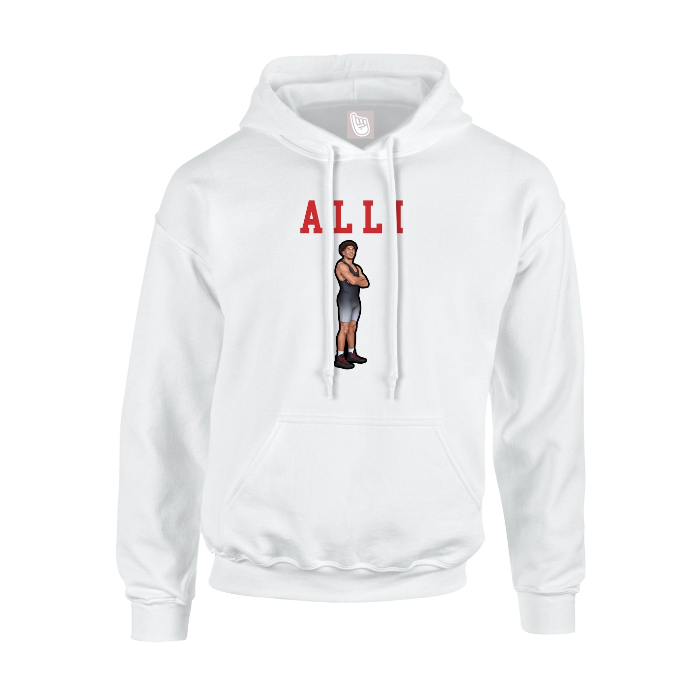 Youth Hoodie — Shirsey in White