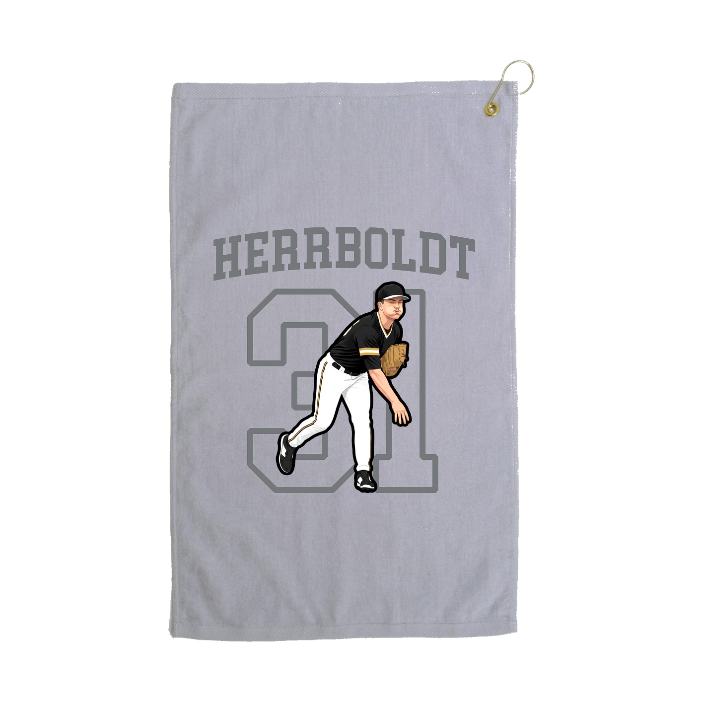 Golf Towel — Shirsey in Grey