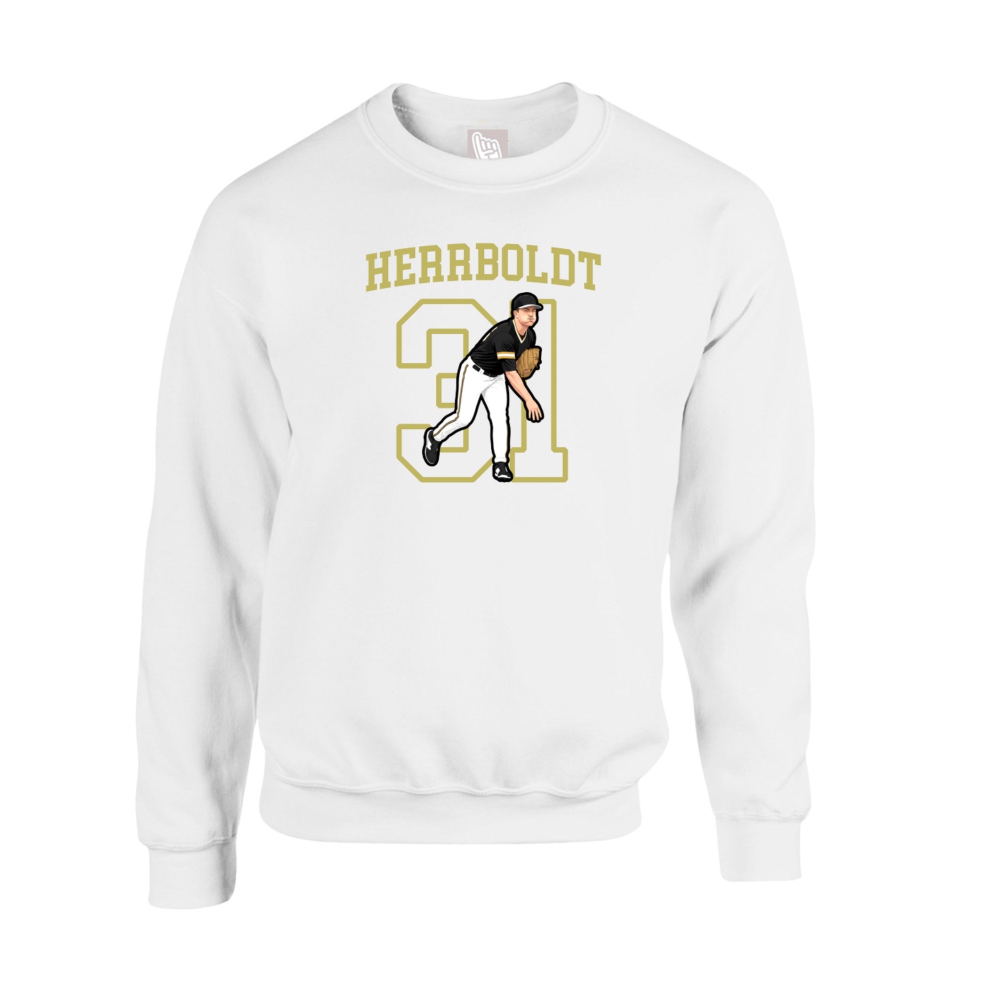 Fleece Crew — Shirsey in White