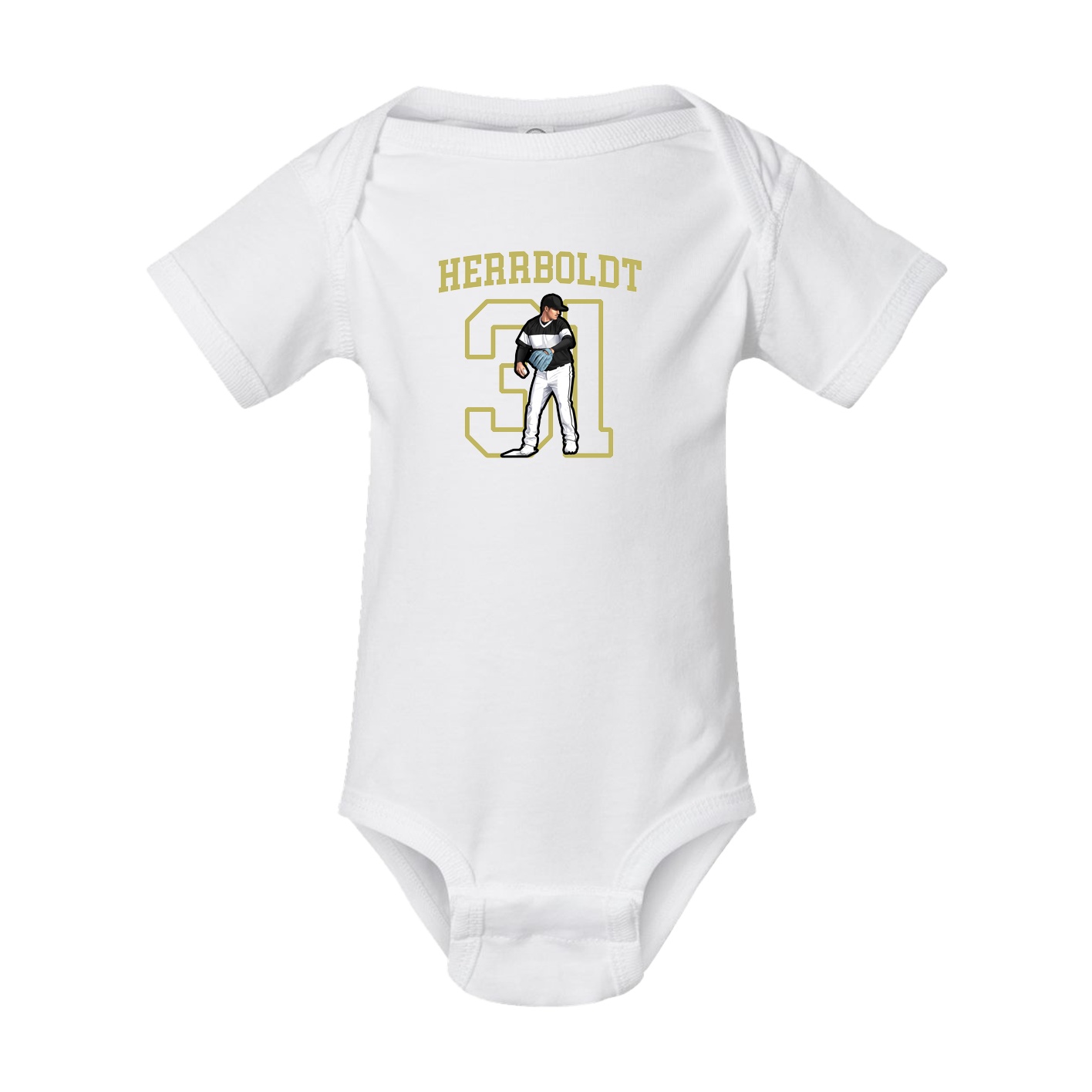 Baby Onesie — Shirsey in White