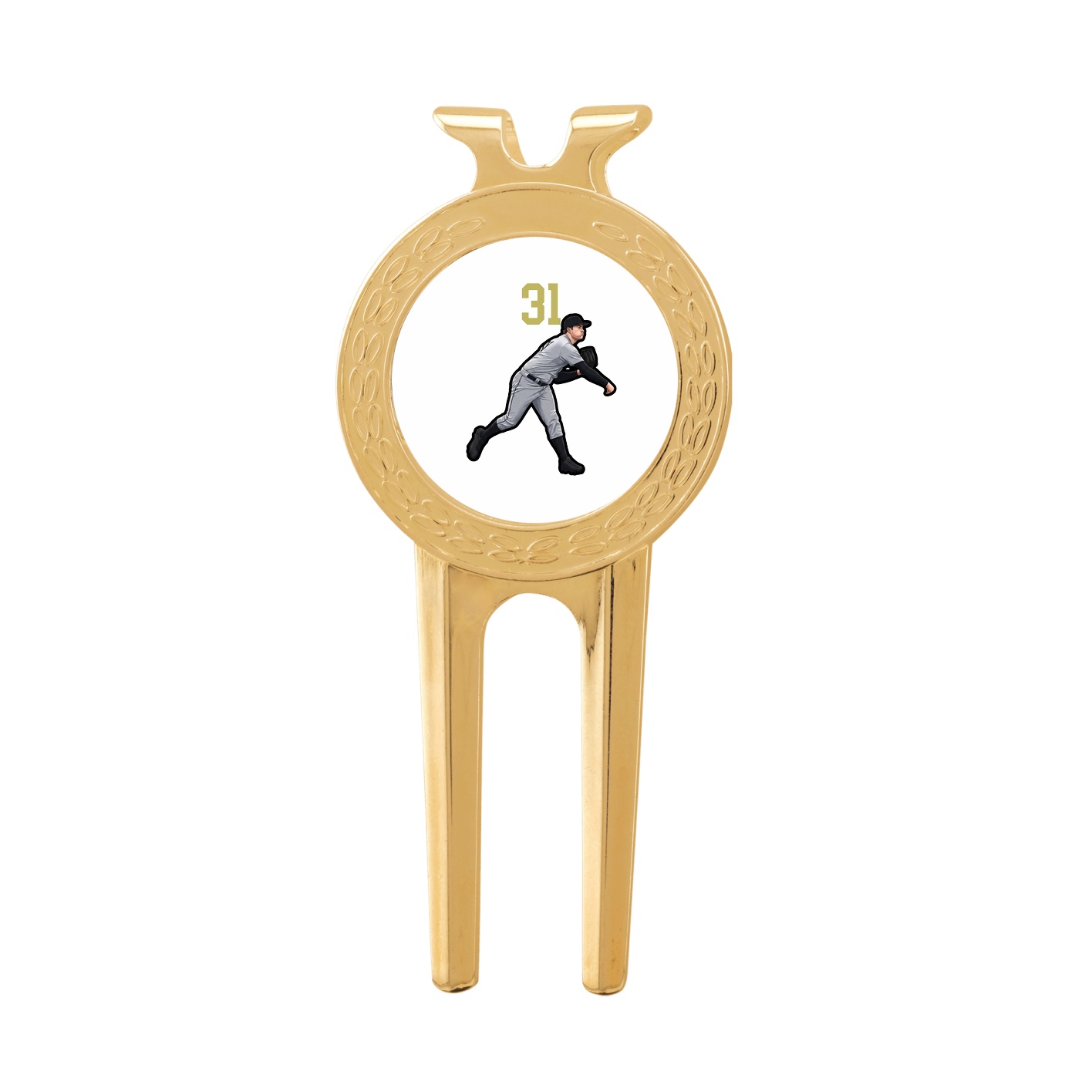 Divot Tool with Ball Marker — Number Top in Classic