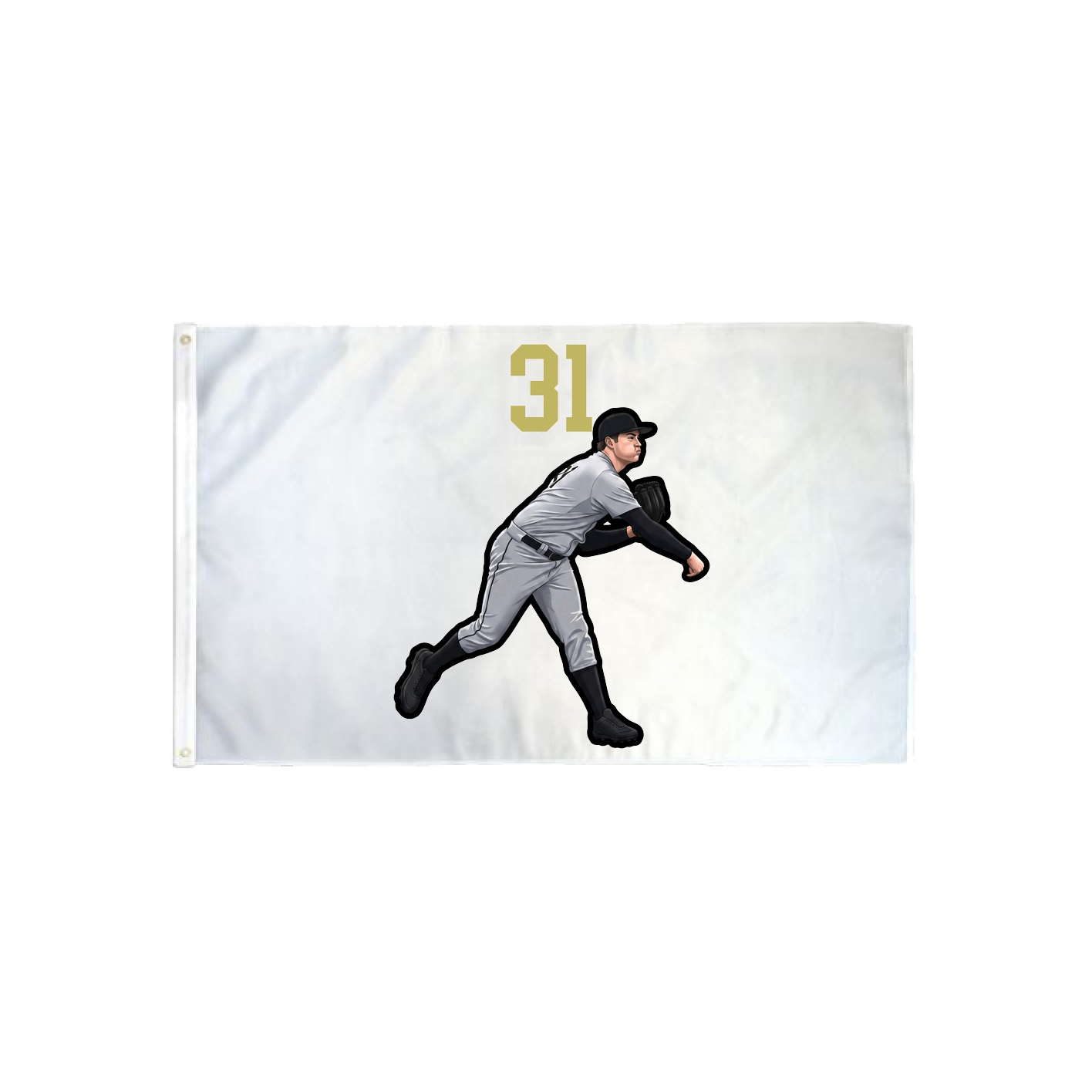 3x5 Flag — Number Top in Classic