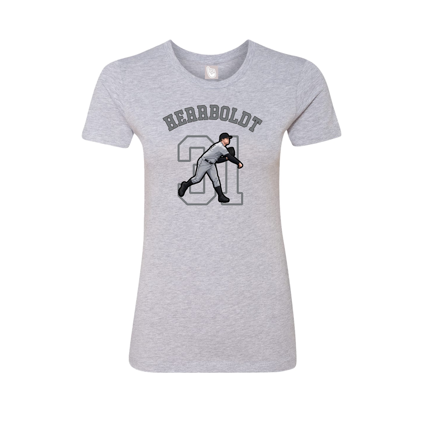 Womens Tee — Shirsey Arch in Grey