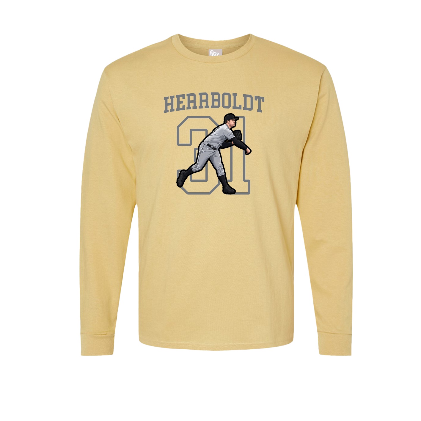 Long Sleeve Tee — Shirsey in Vegas Gold