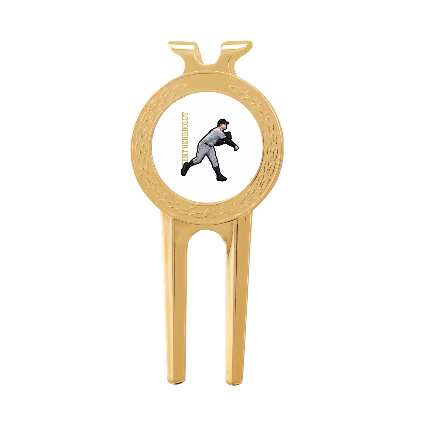 Divot Tool with Ball Marker — Name Vertical in Classic