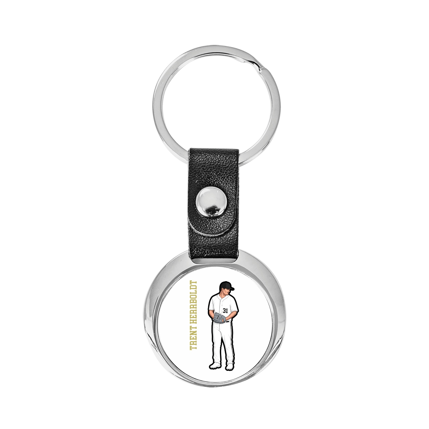 Key Chain — Name Vertical in Classic