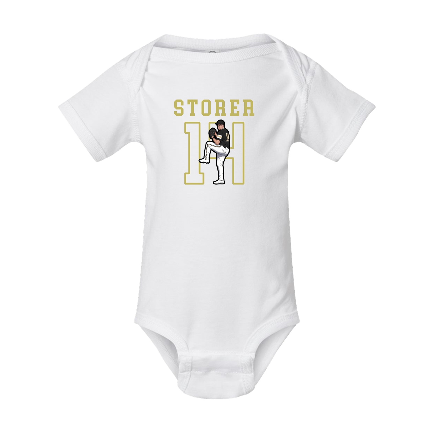 Baby Onesie — Shirsey in White