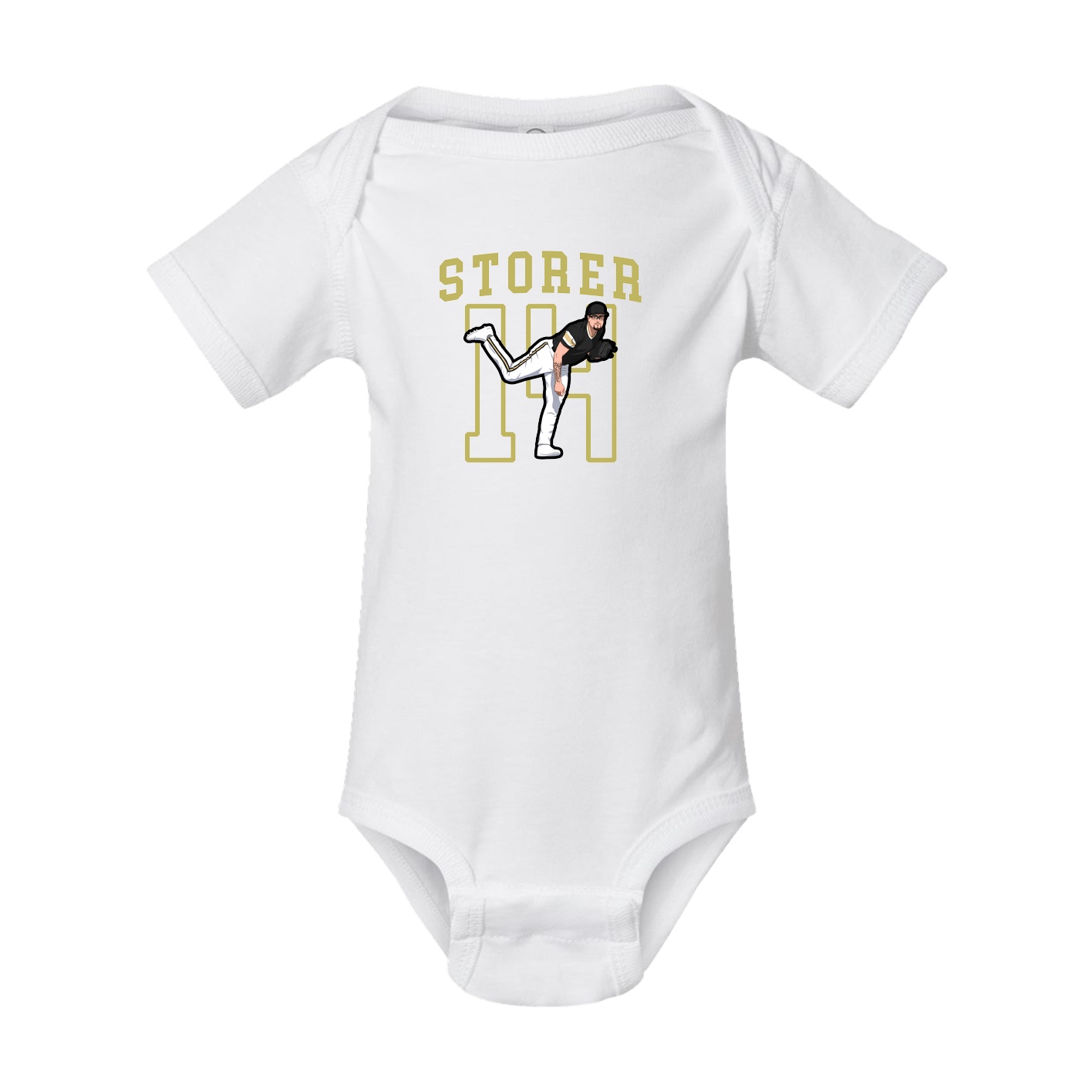 Baby Onesie — Shirsey in White