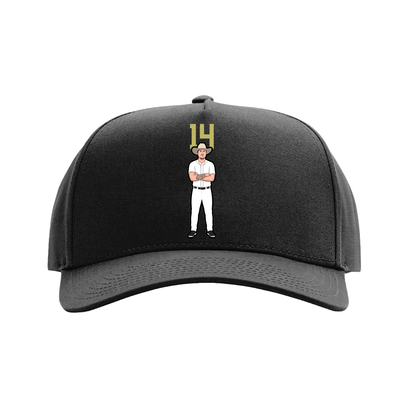 Full Fabric Five-Panel Champ Cap
