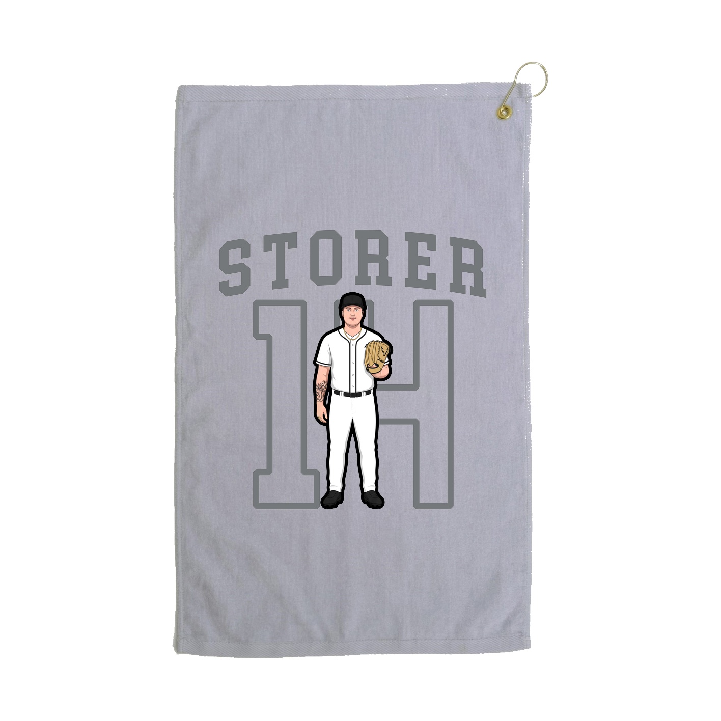 Golf Towel — Shirsey in Grey