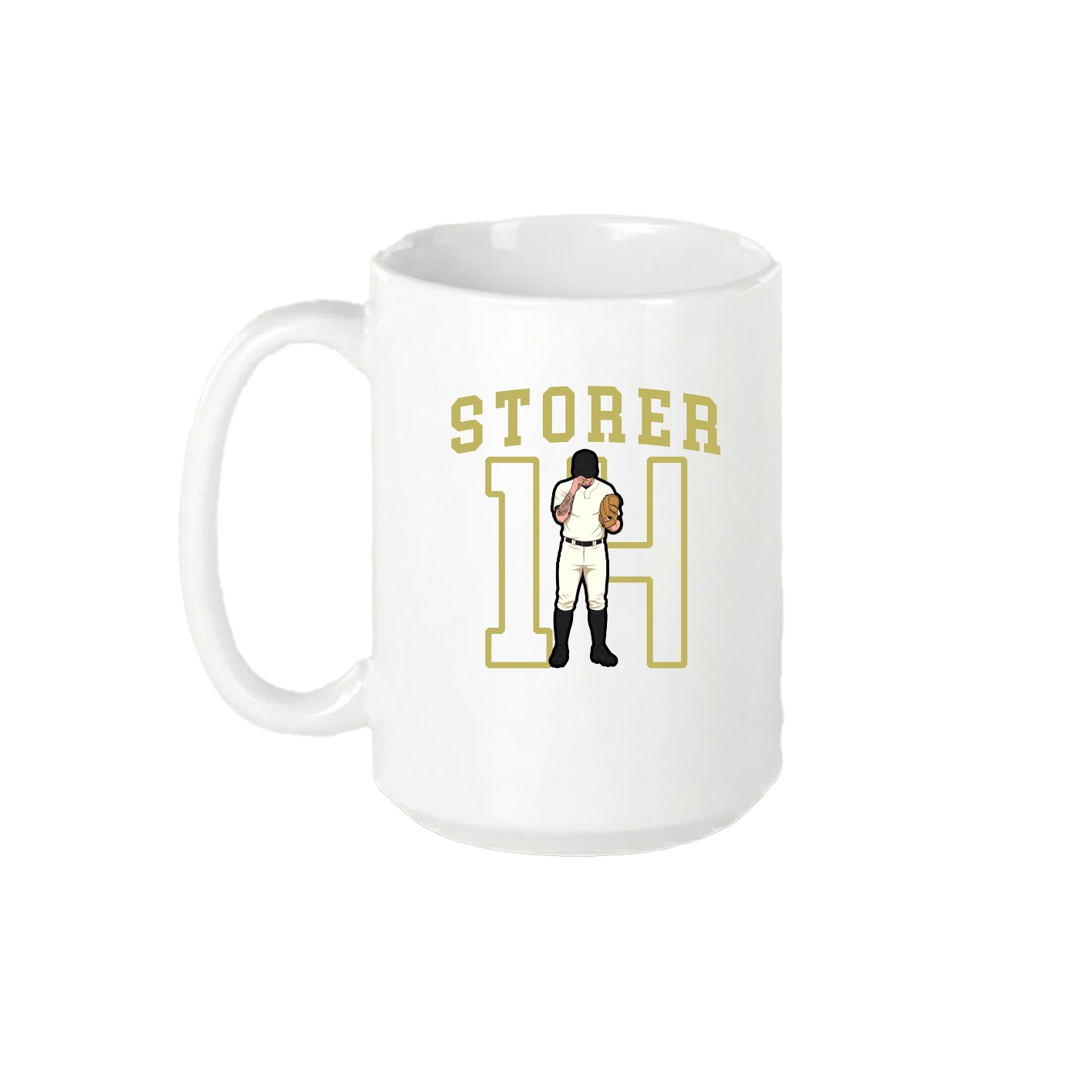 15oz Coffee Mug — Shirsey in White