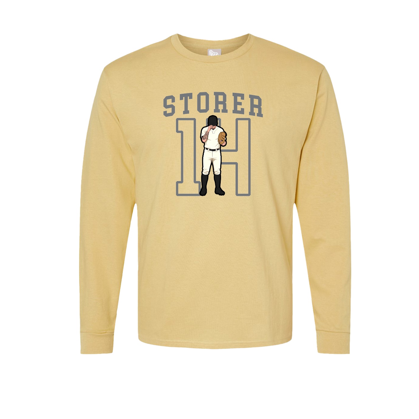 Long Sleeve Tee — Shirsey in Vegas Gold