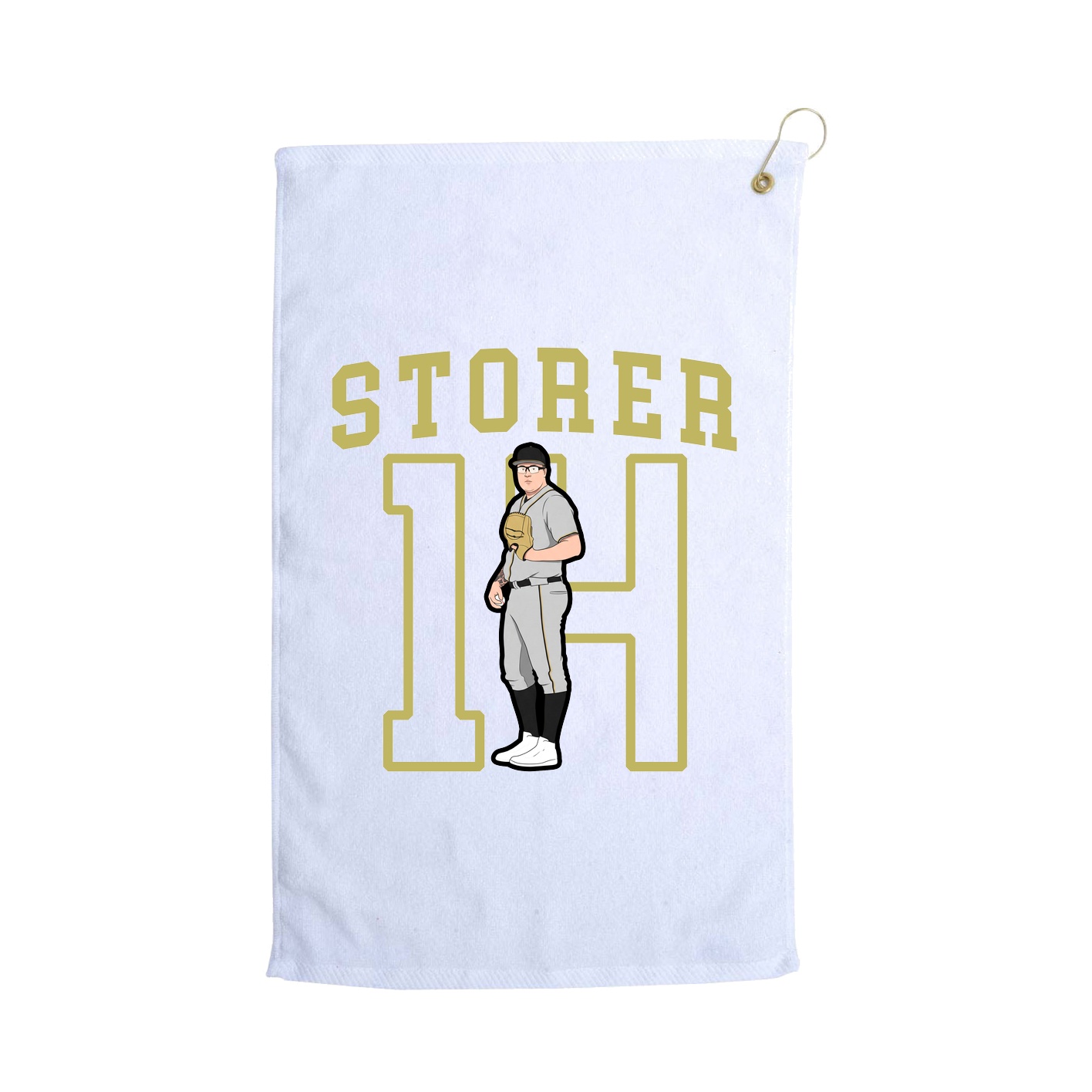 Golf Towel — Shirsey in White