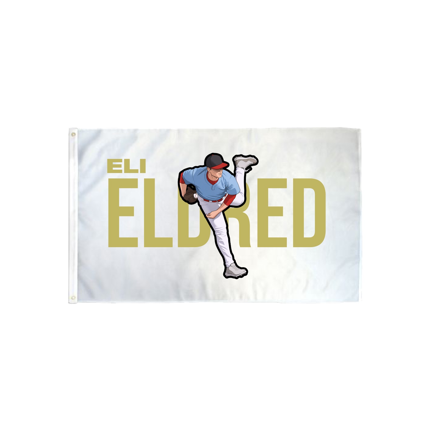 3x5 Flag — Player Name in Classic