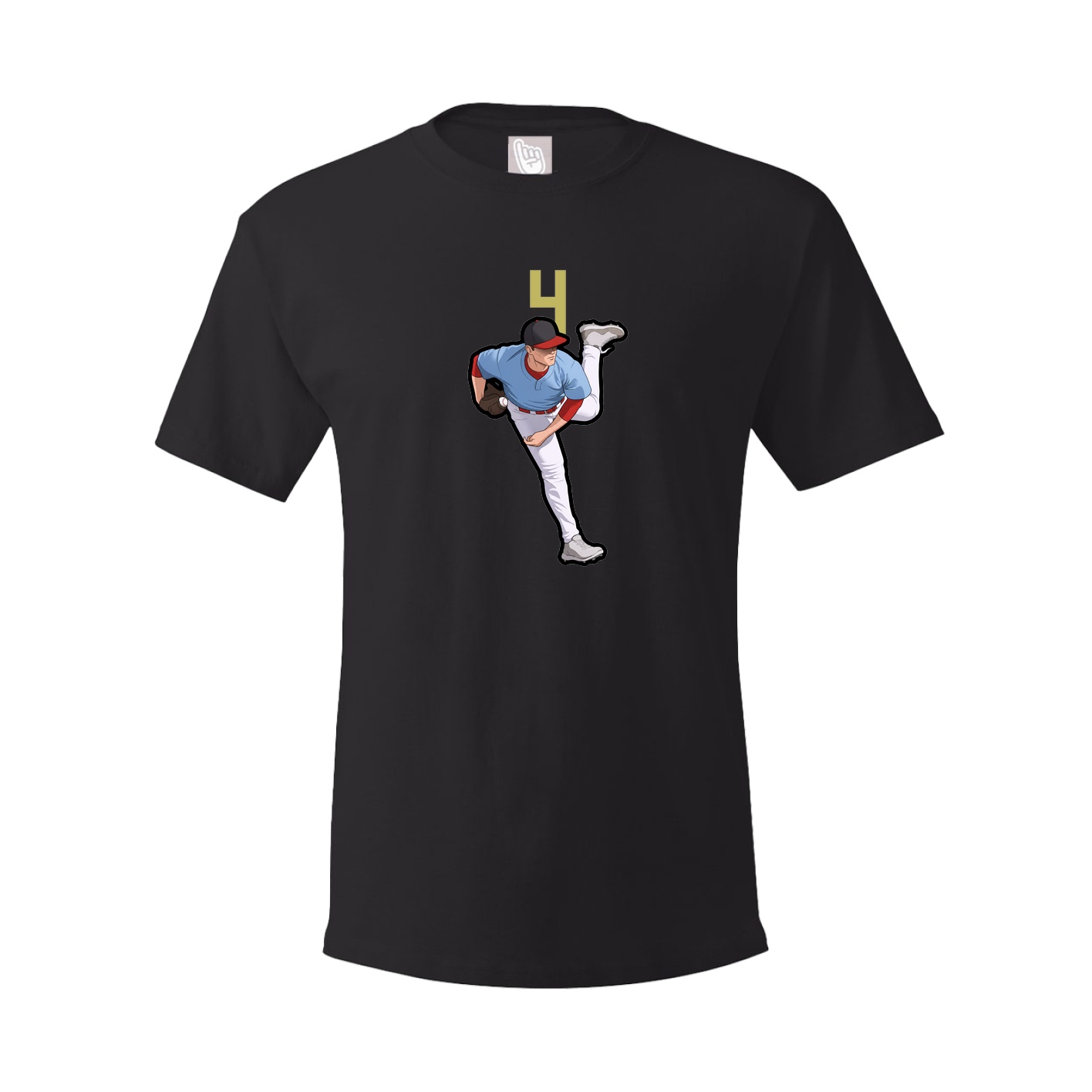 Tee — Number Top in Black