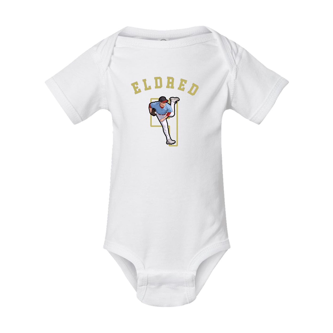 Baby Onesie — Shirsey Arch in White